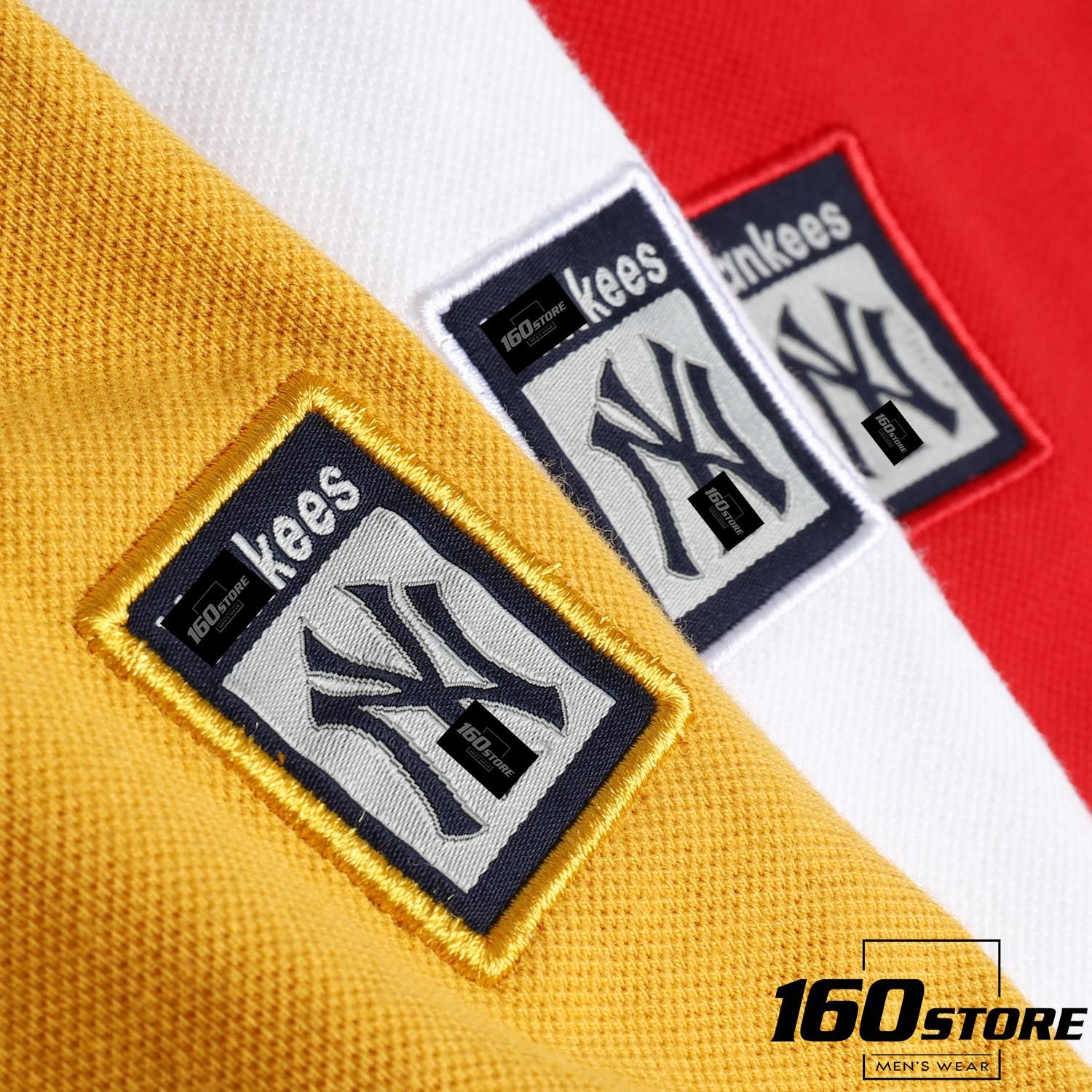 Áo polo M.L.B N.Y mini logo