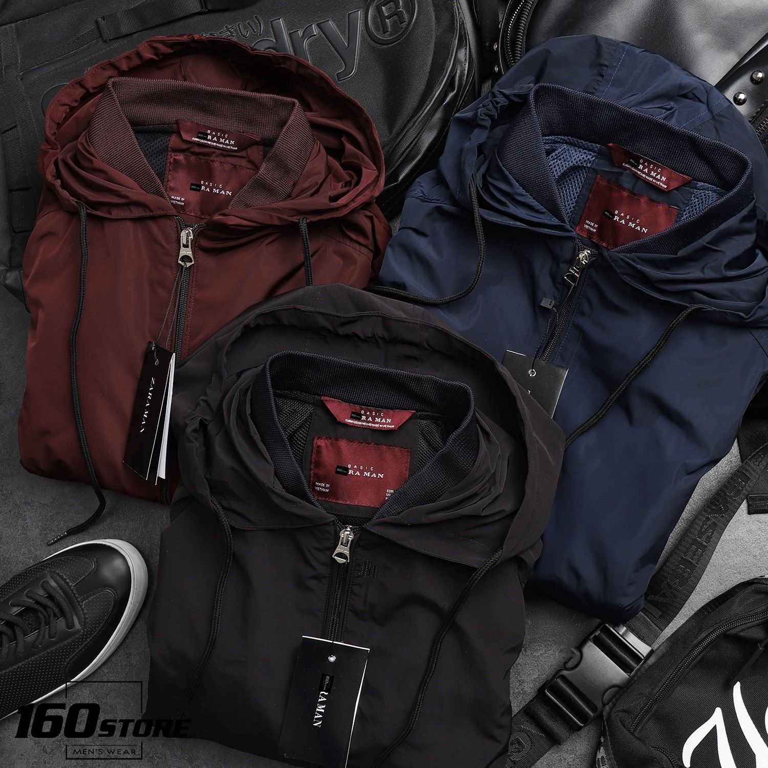 Áo khoác ZRA basic hooded