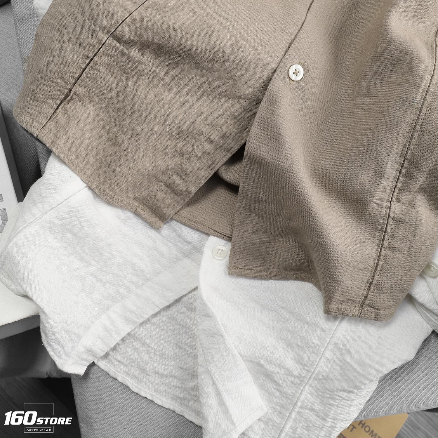 Áo sơmi H.M Linen túi hộp