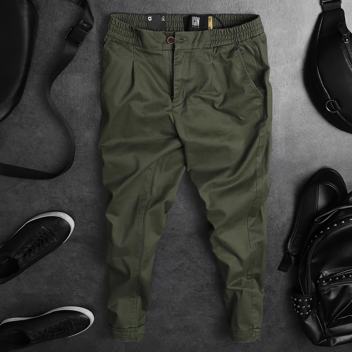 Quần kaki ICON DENIM slim fit