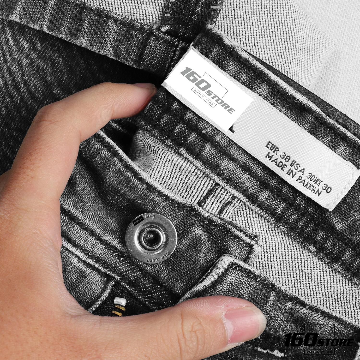 Quần jean ZRA ripped slim fit