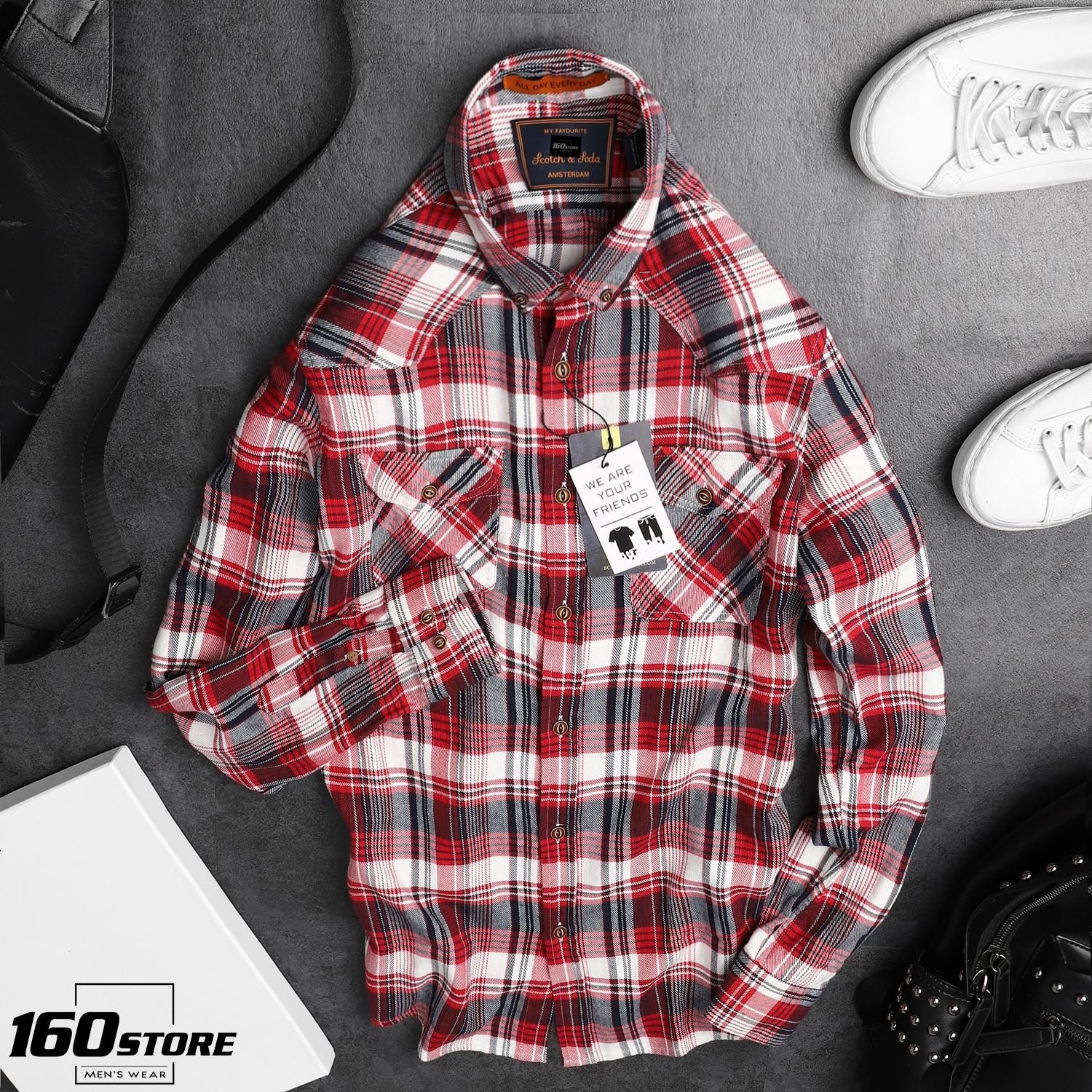 Áo sơmi S.S0DA flannel