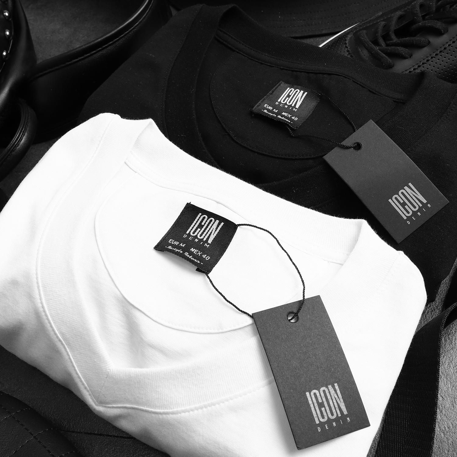 Áo thun ICON DENIM basic V-neck