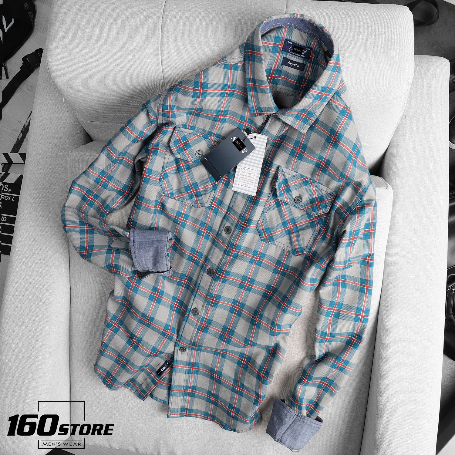 Áo sơmi A.J flannel