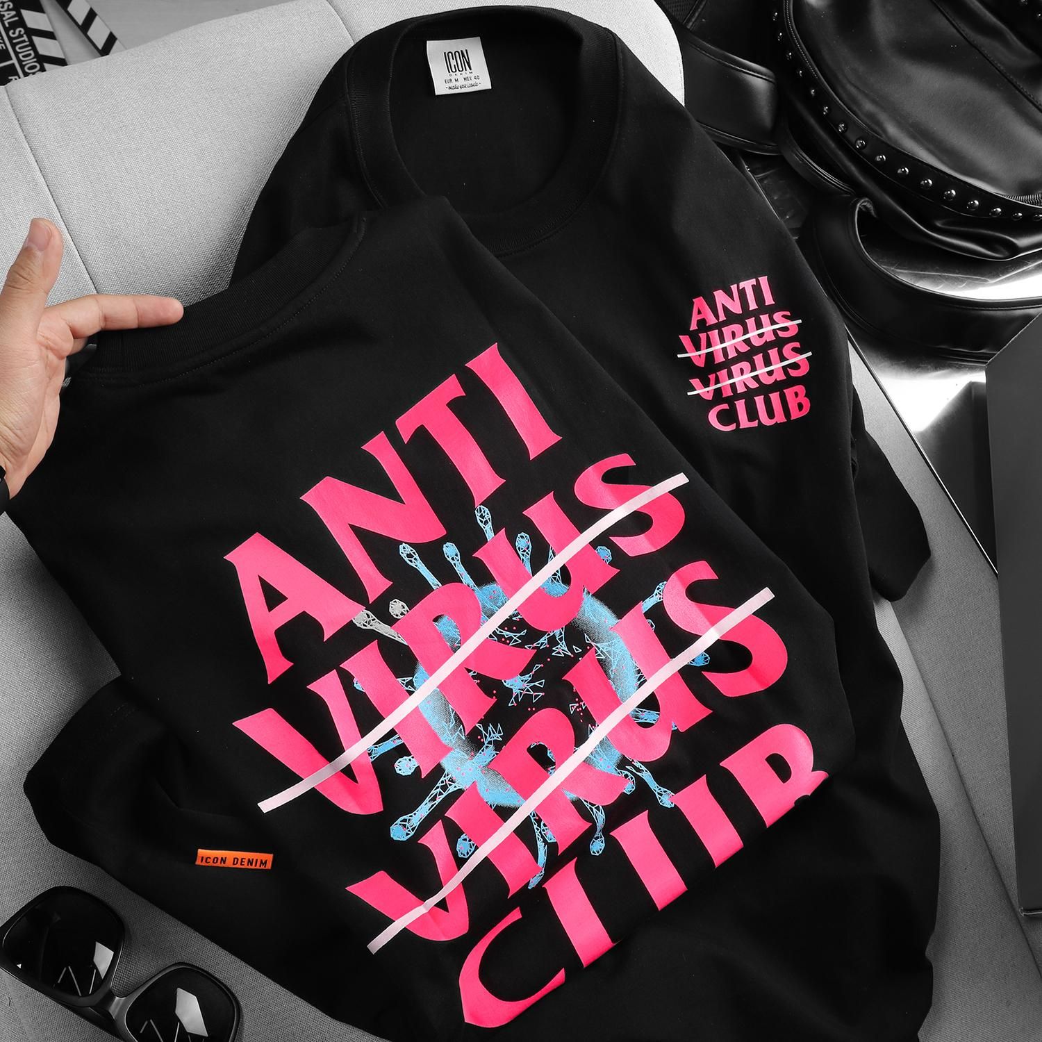 Áo thun ICON DENIM Anti Virus Club