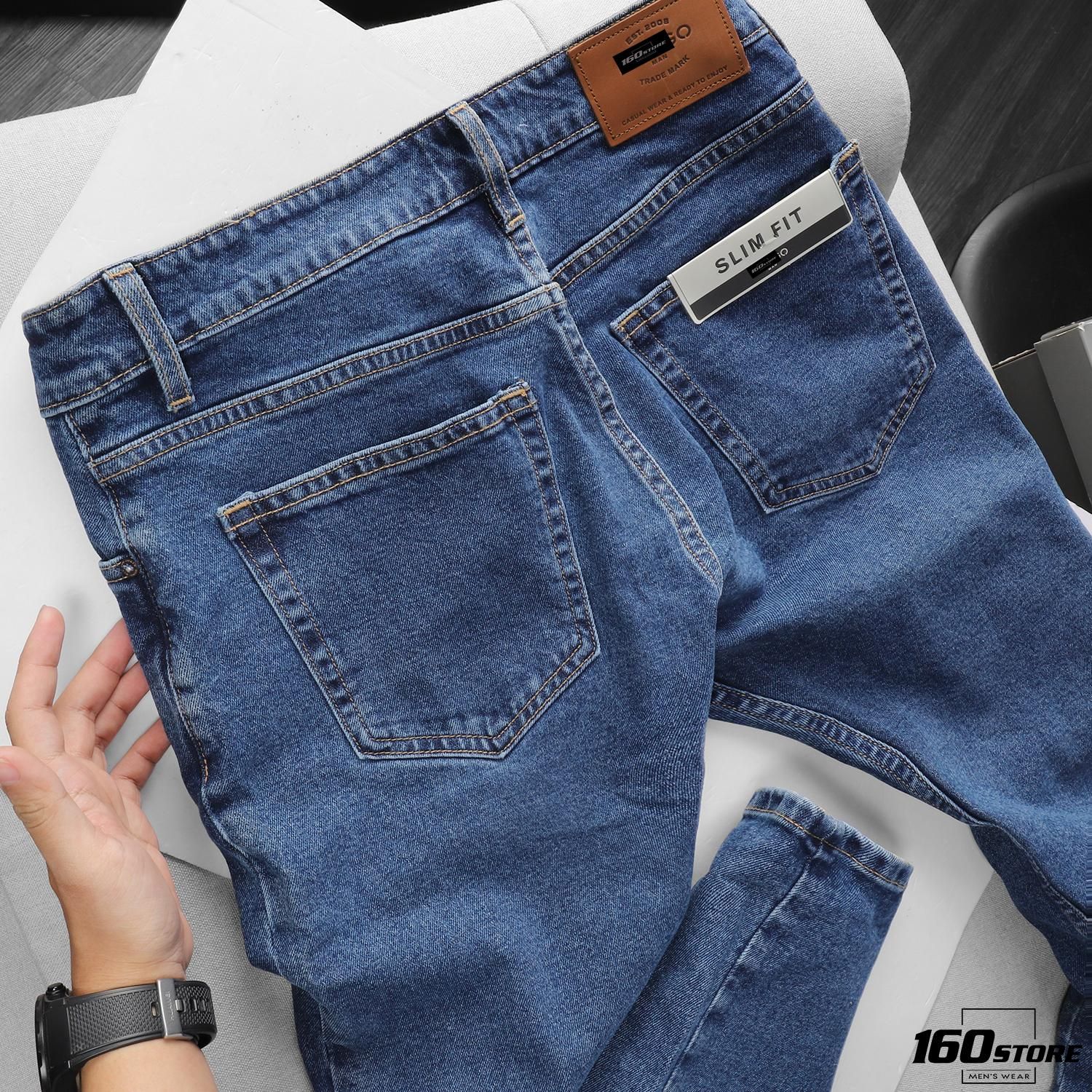 Quần Jean M.N.G Blue slim fit