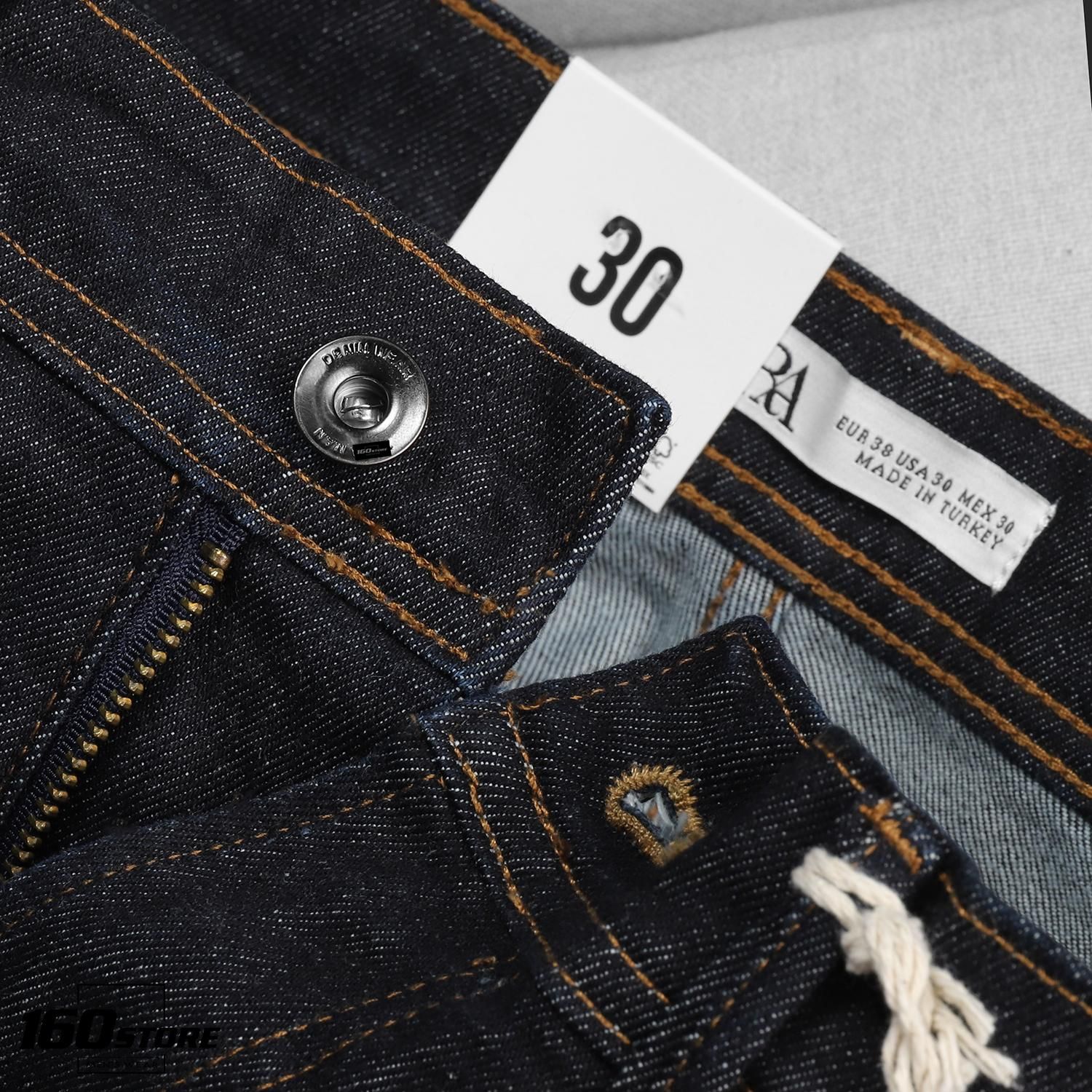 Quần jean ZRA dark blue slim fit