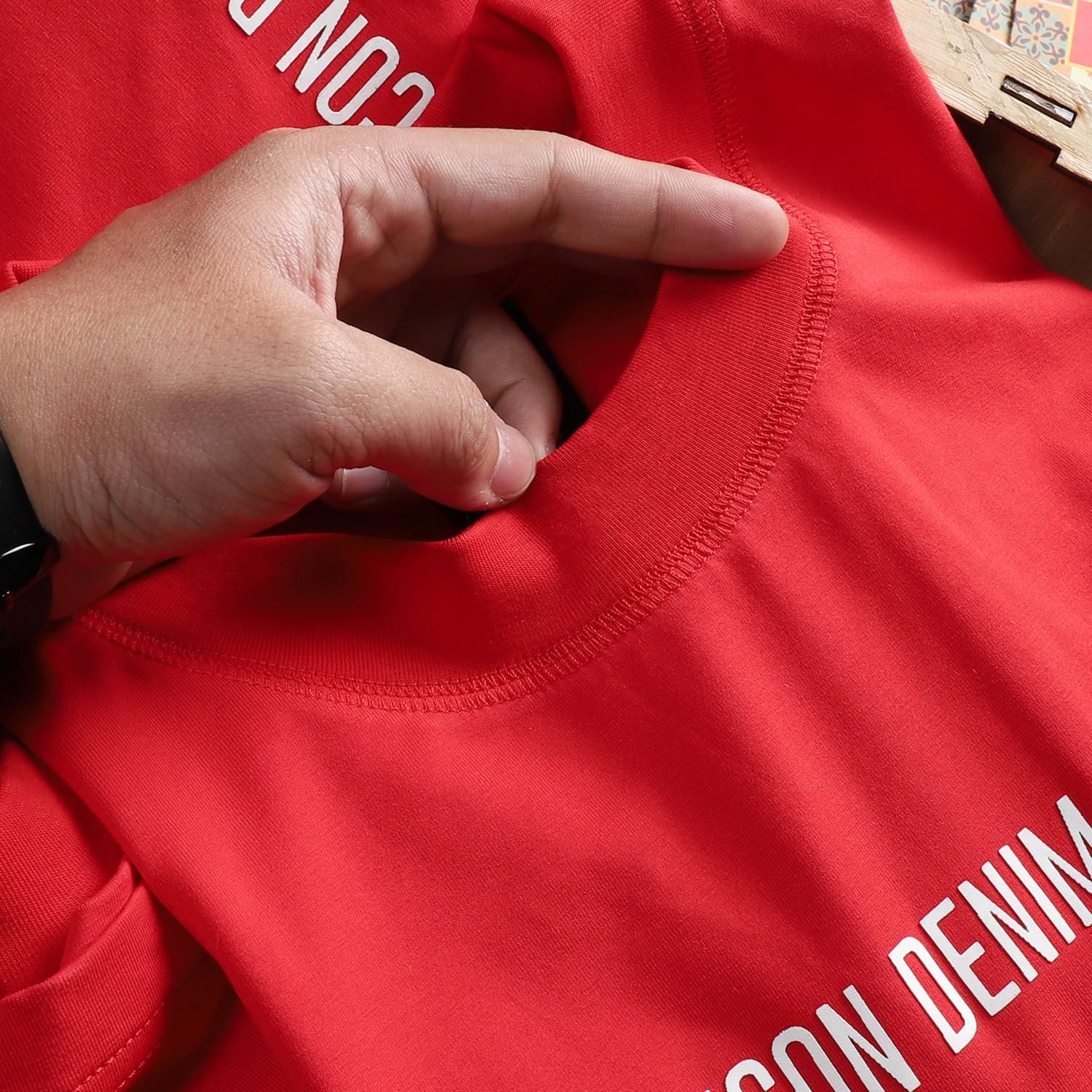 Áo thun ICON DENIM w logo