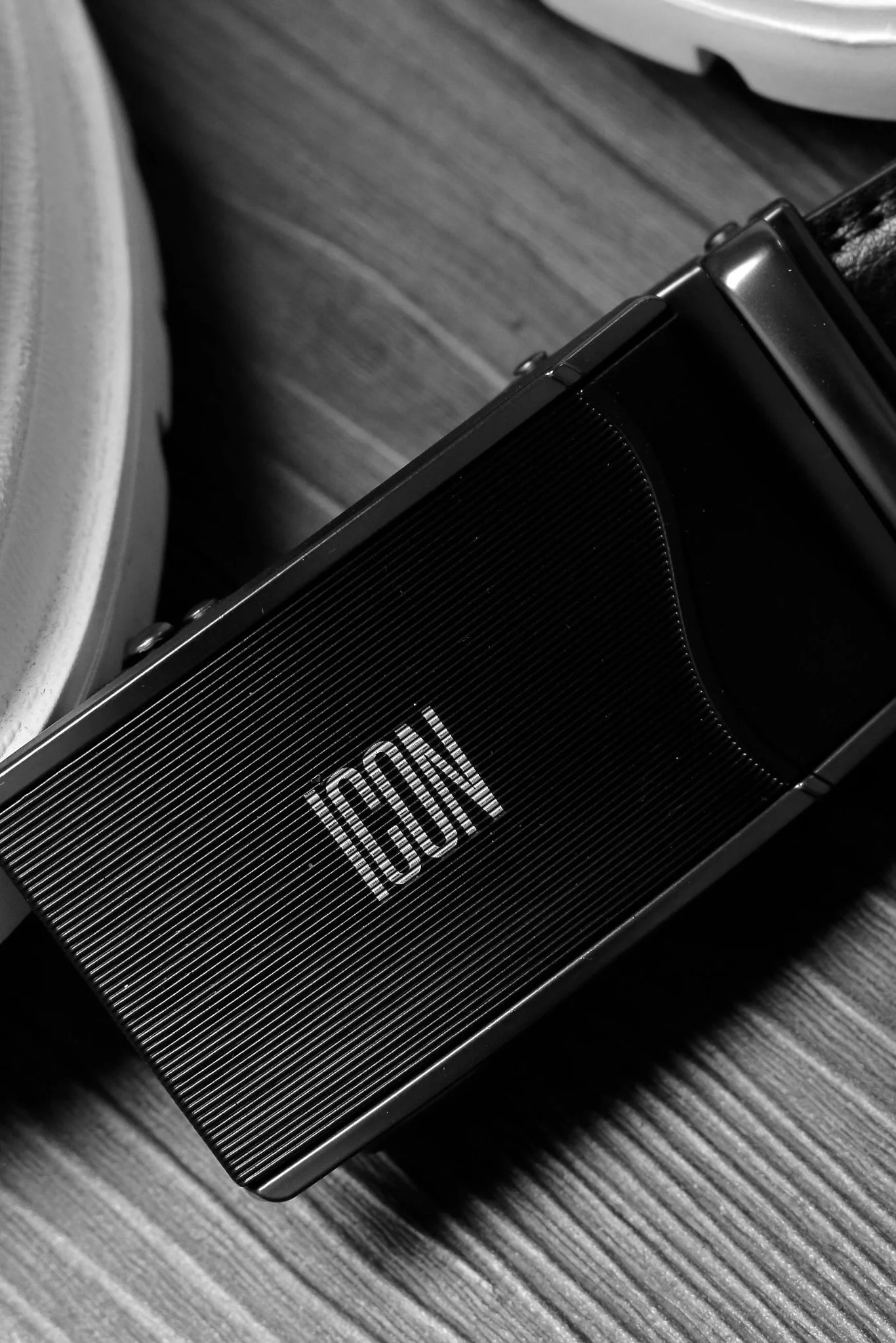 Thắt lưng ICON DENIM Black Ashlar