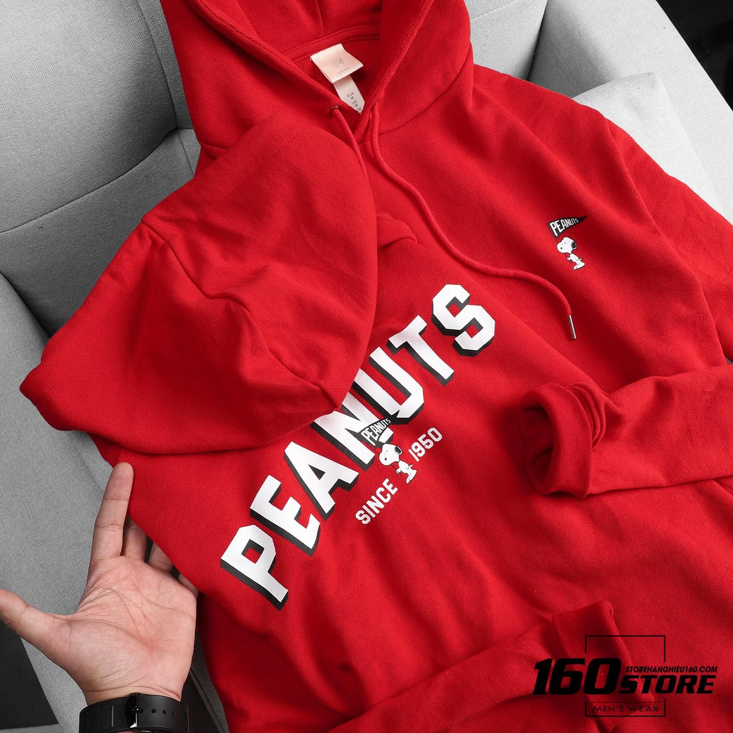 Hoodie H.M printed