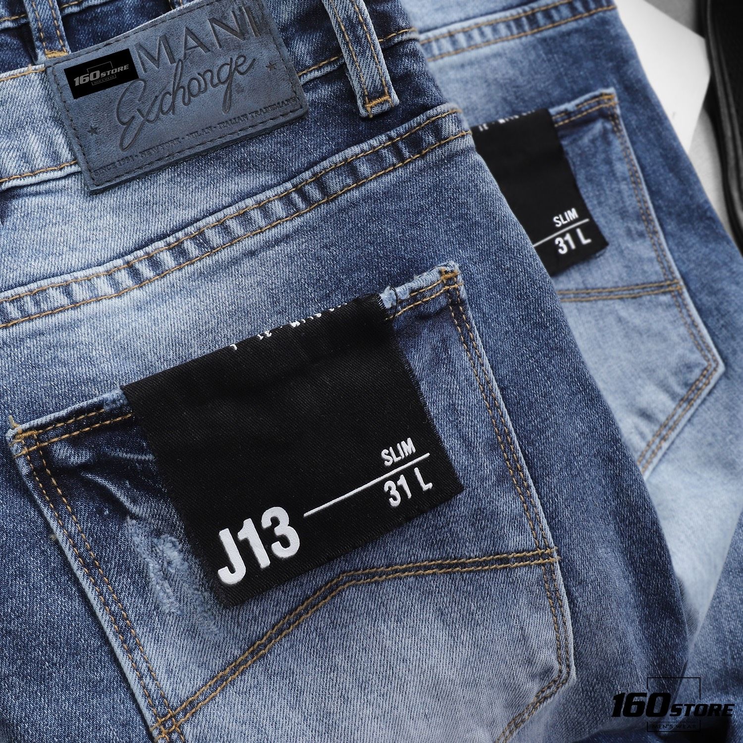 Quần jeans A.X / Slim Ripped