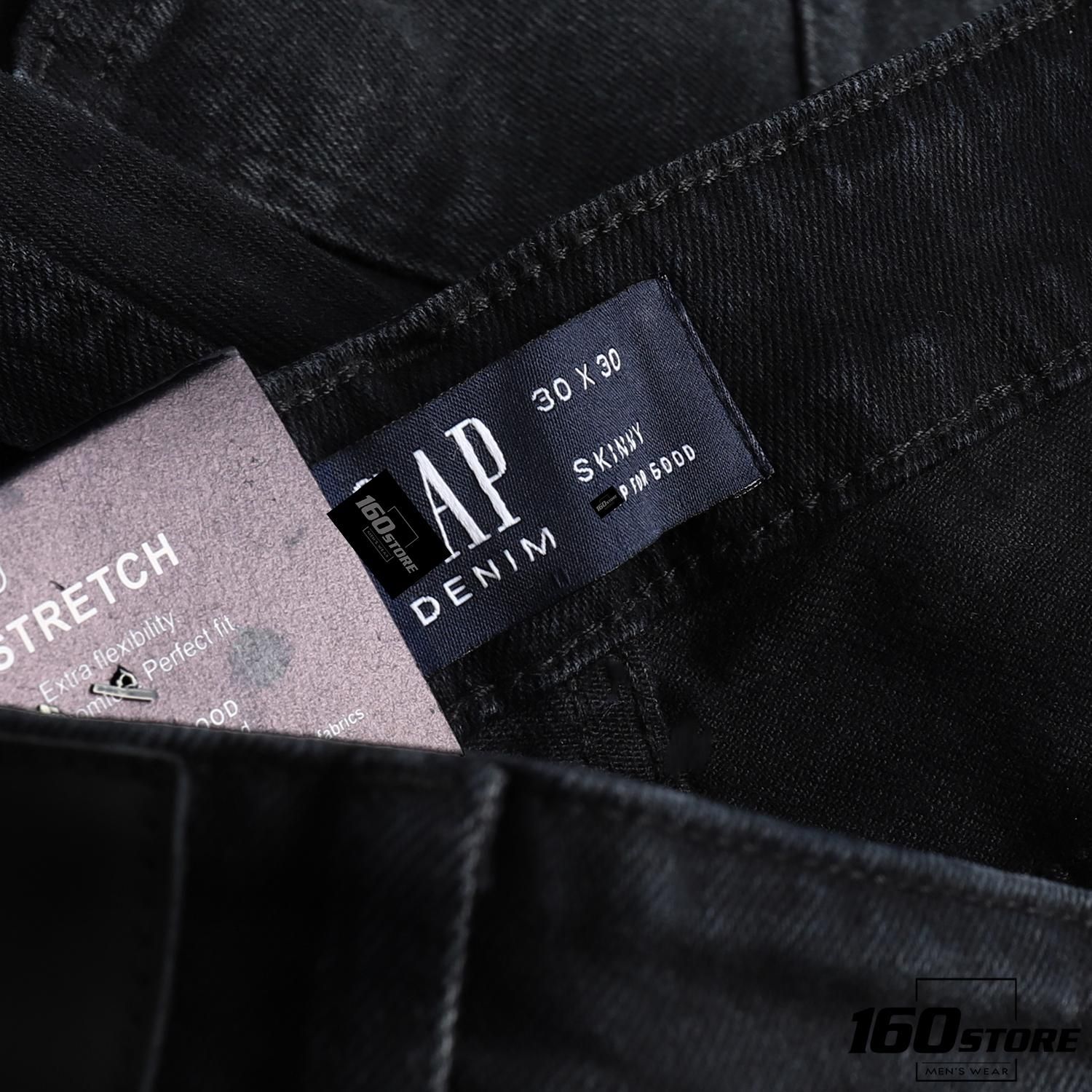 Quần jean G.A.P black skinny