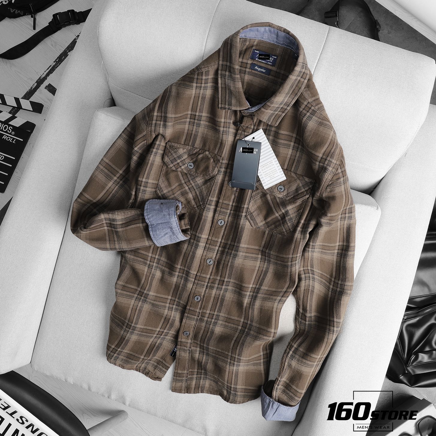 Áo sơmi A.J flannel