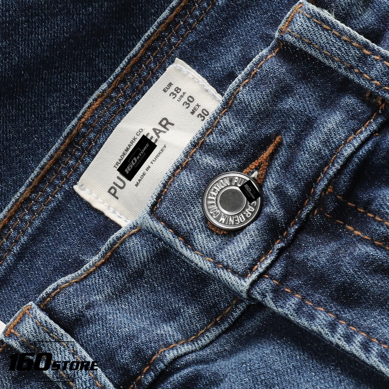 Quần jean P.B blue skinny