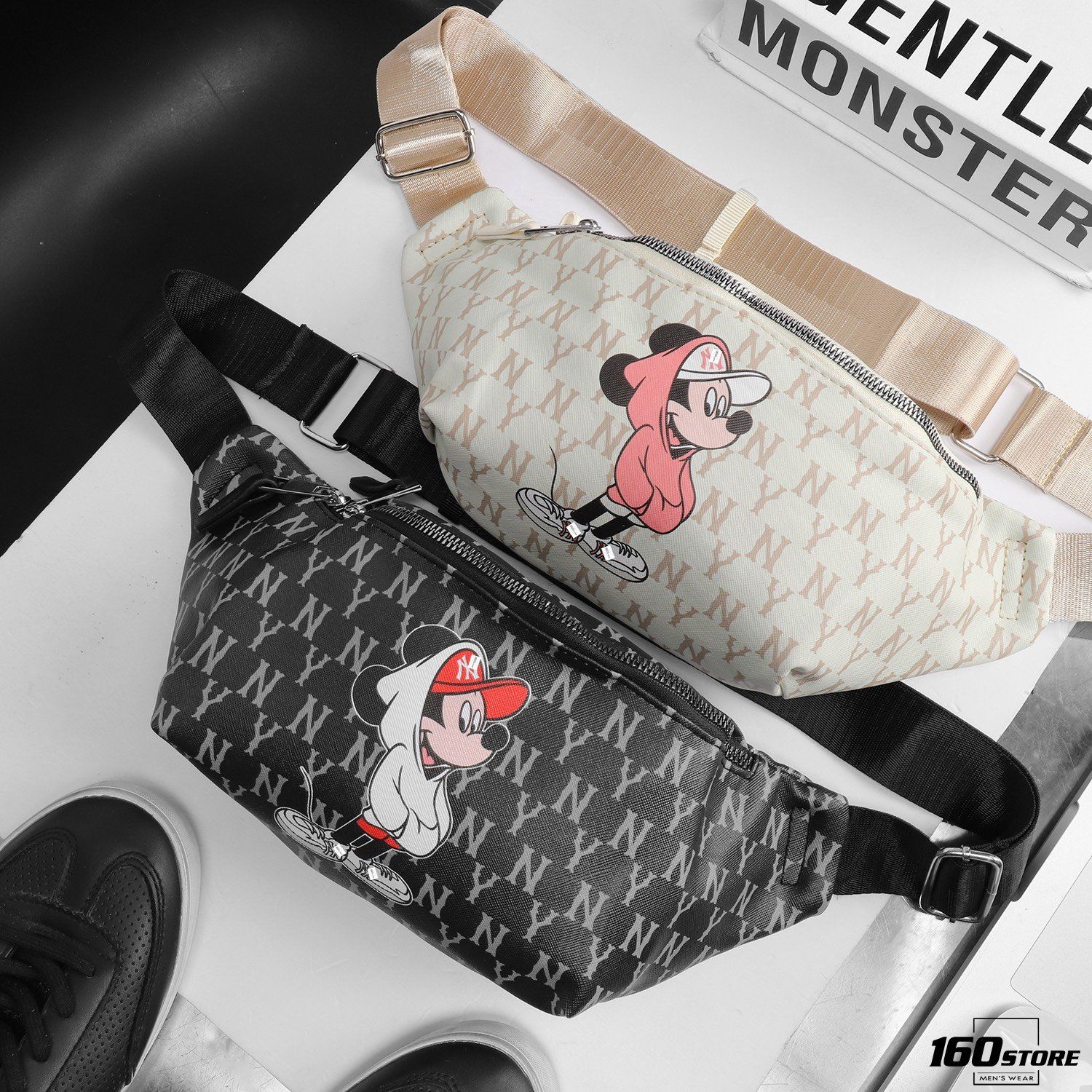 Túi đeo chéo M.L.B Mickey N.Y