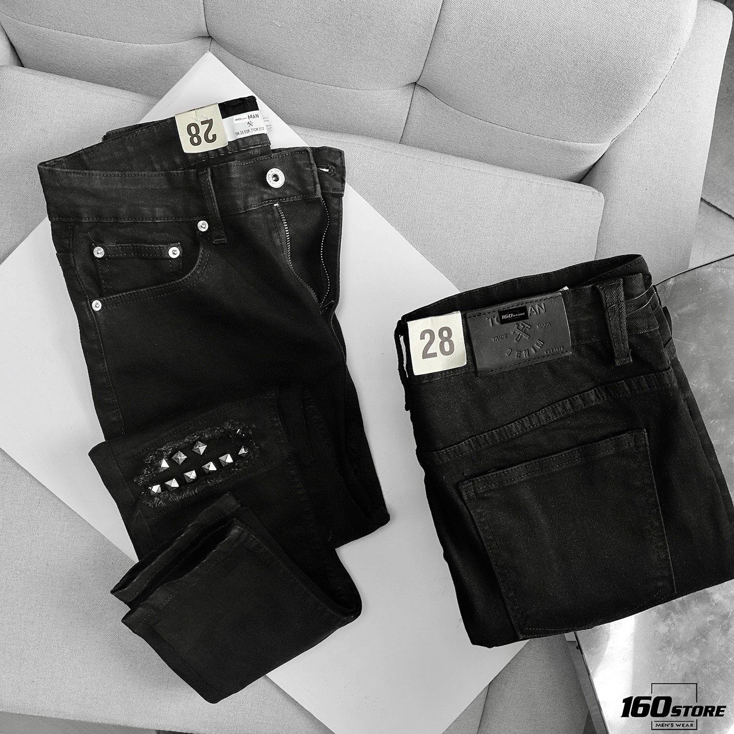 Quần Jean T.M / Skinny đính hạt