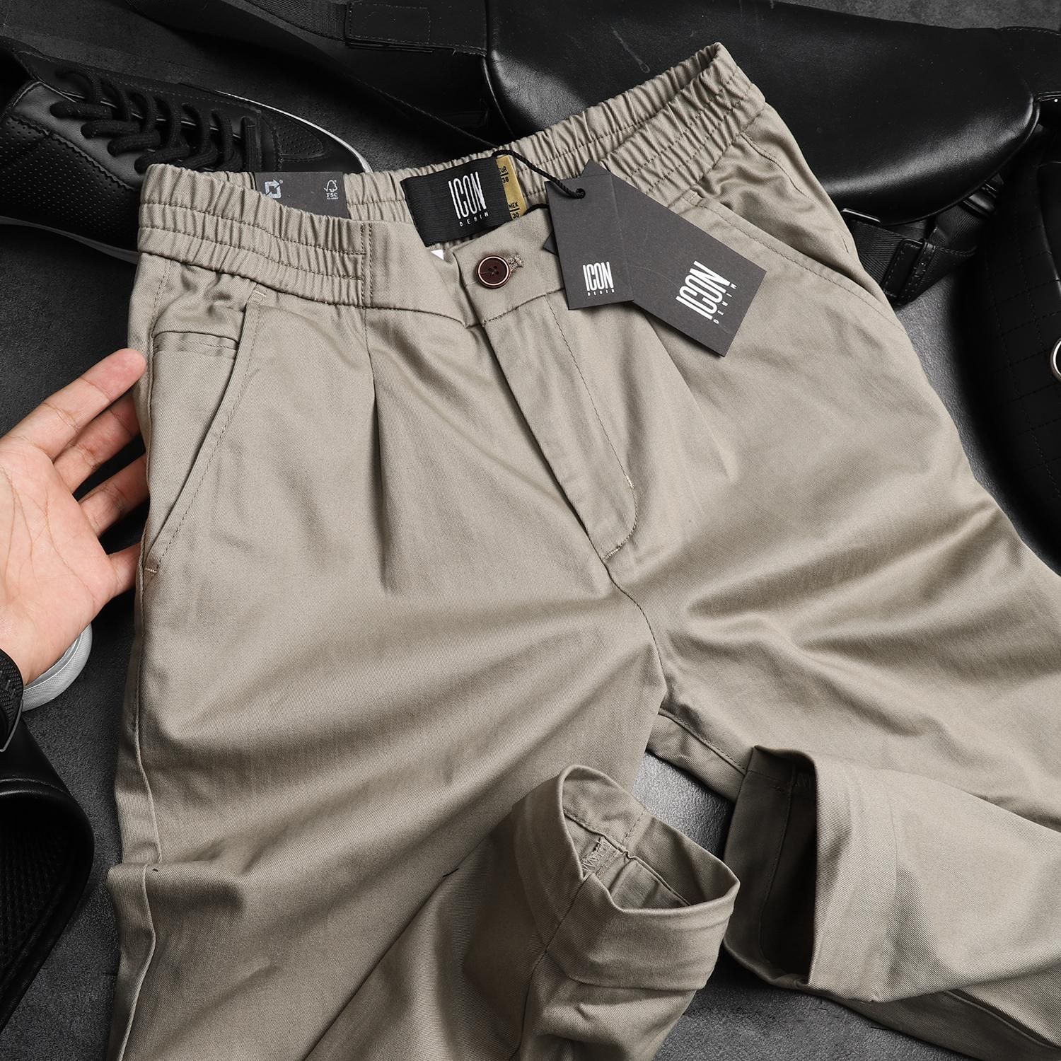 Quần kaki ICON DENIM slim fit