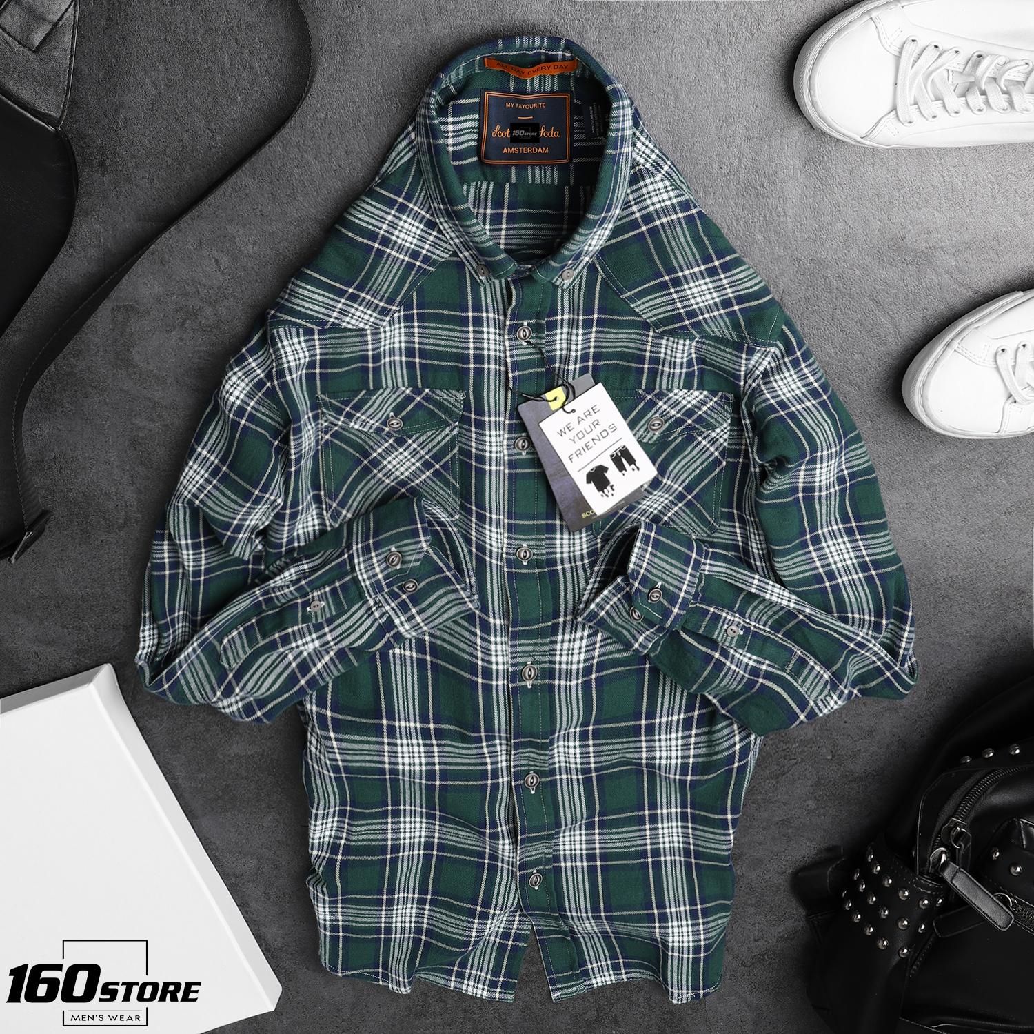 Áo sơmi S.S0DA flannel