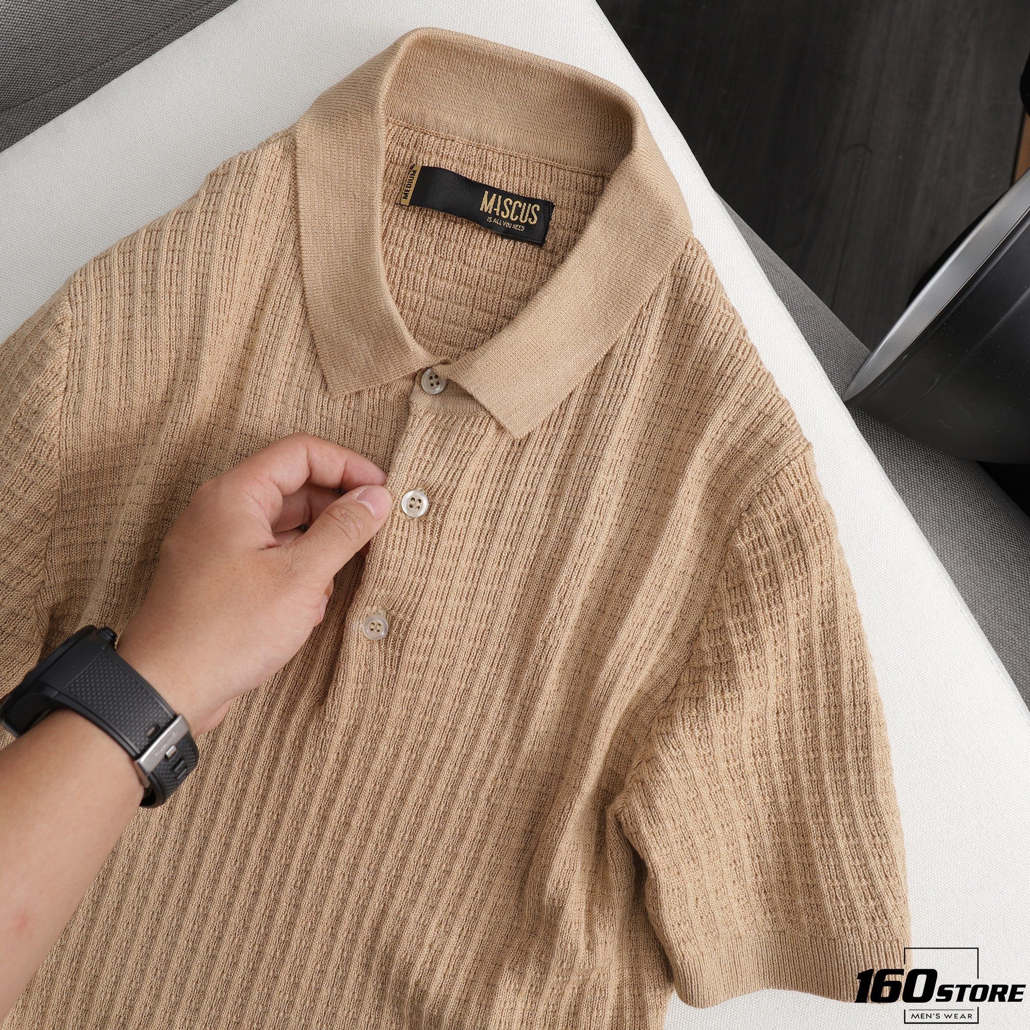 Áo Polo Len MASCUS Knit