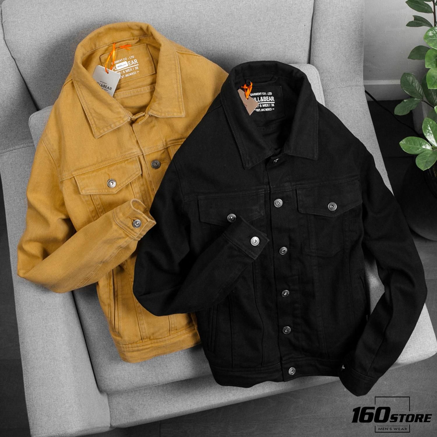 Áo khoác denim P.B ss20
