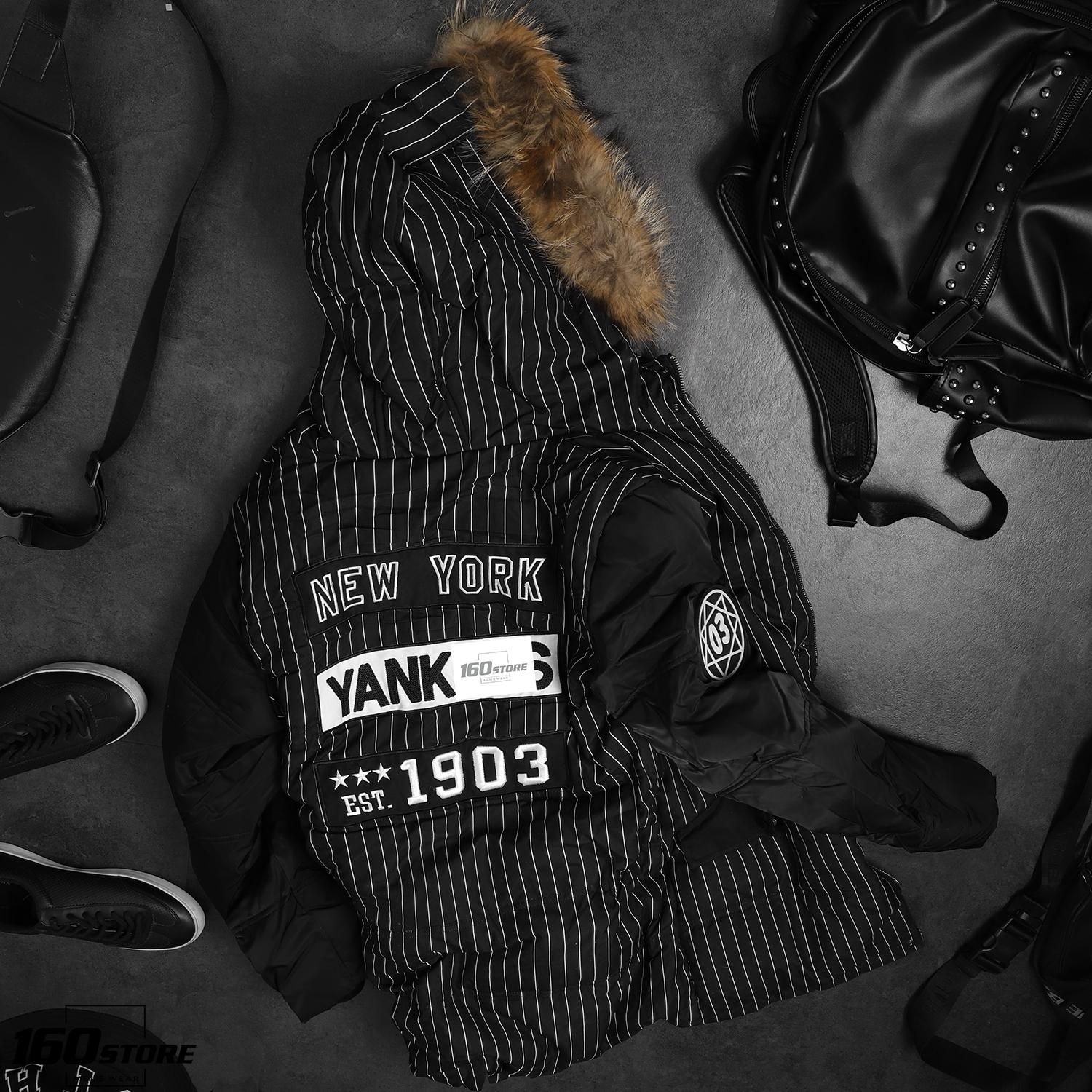 Áo khoác M.L.B N.Y hooded