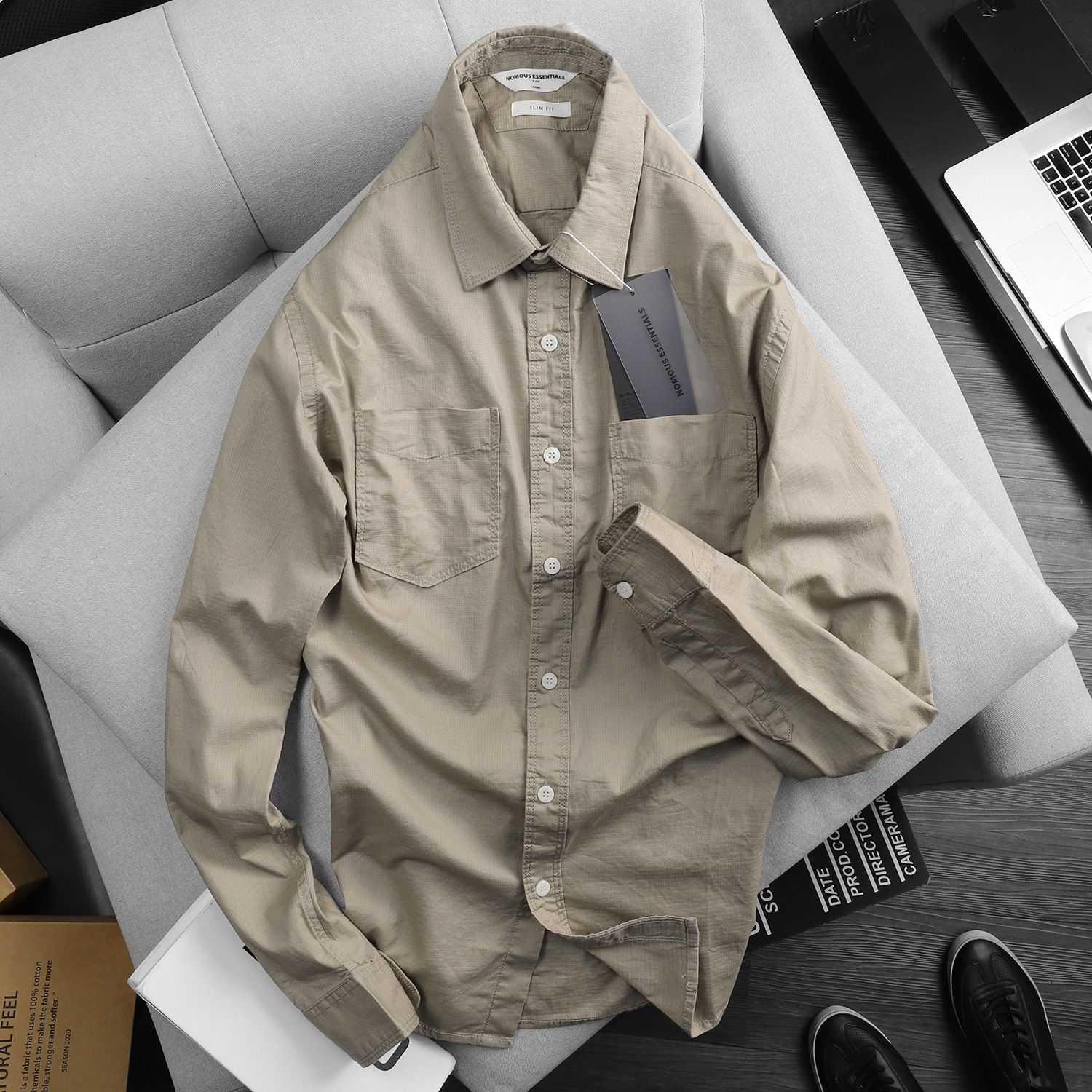 Áo sơmi tay dài NOMOUS ESSENTIALS Casual
