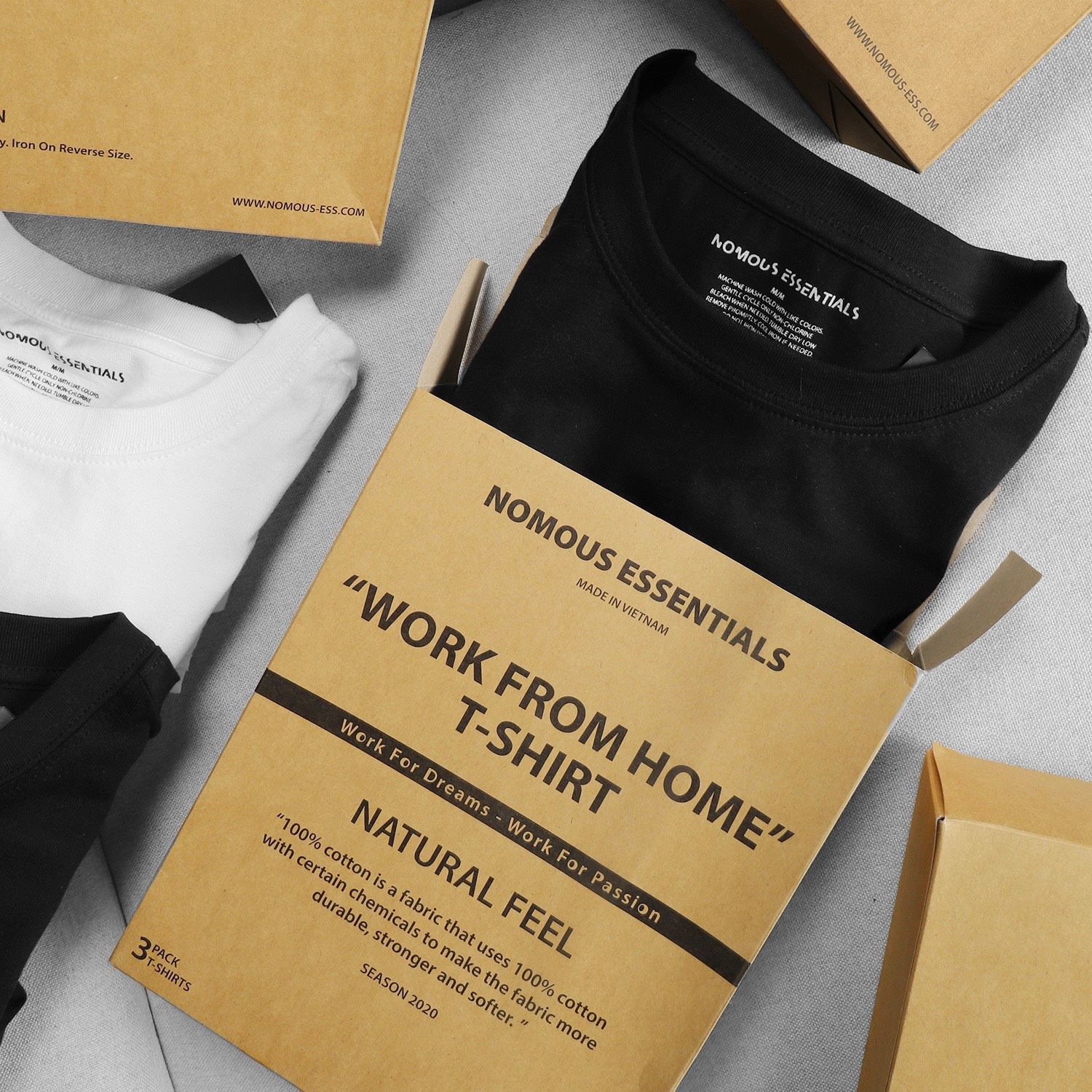 Áo ba lỗ Tank Top NOMOUS ESSENTIALS Signature Logo