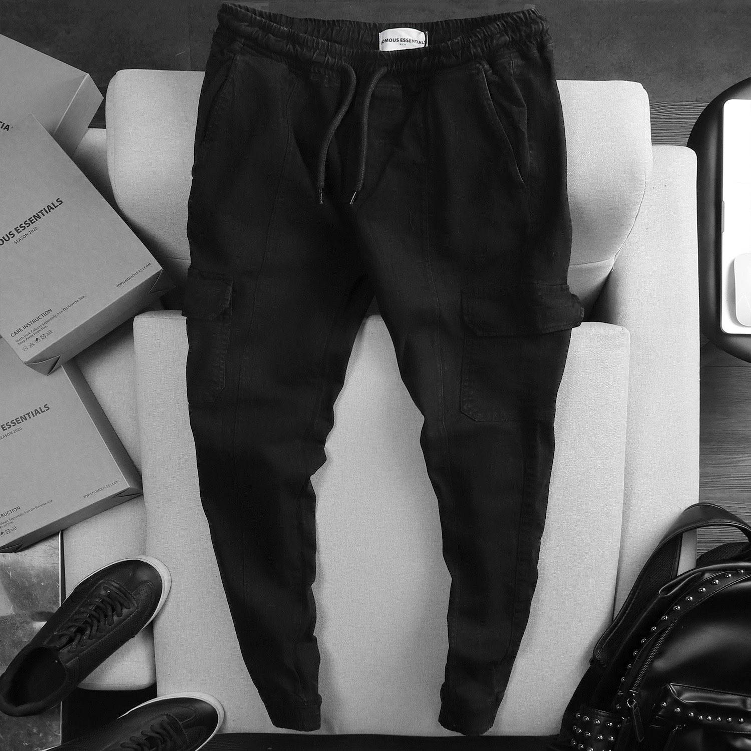 Quần Jogger Denim Túi Hộp NOMOUS ESSENTIALS