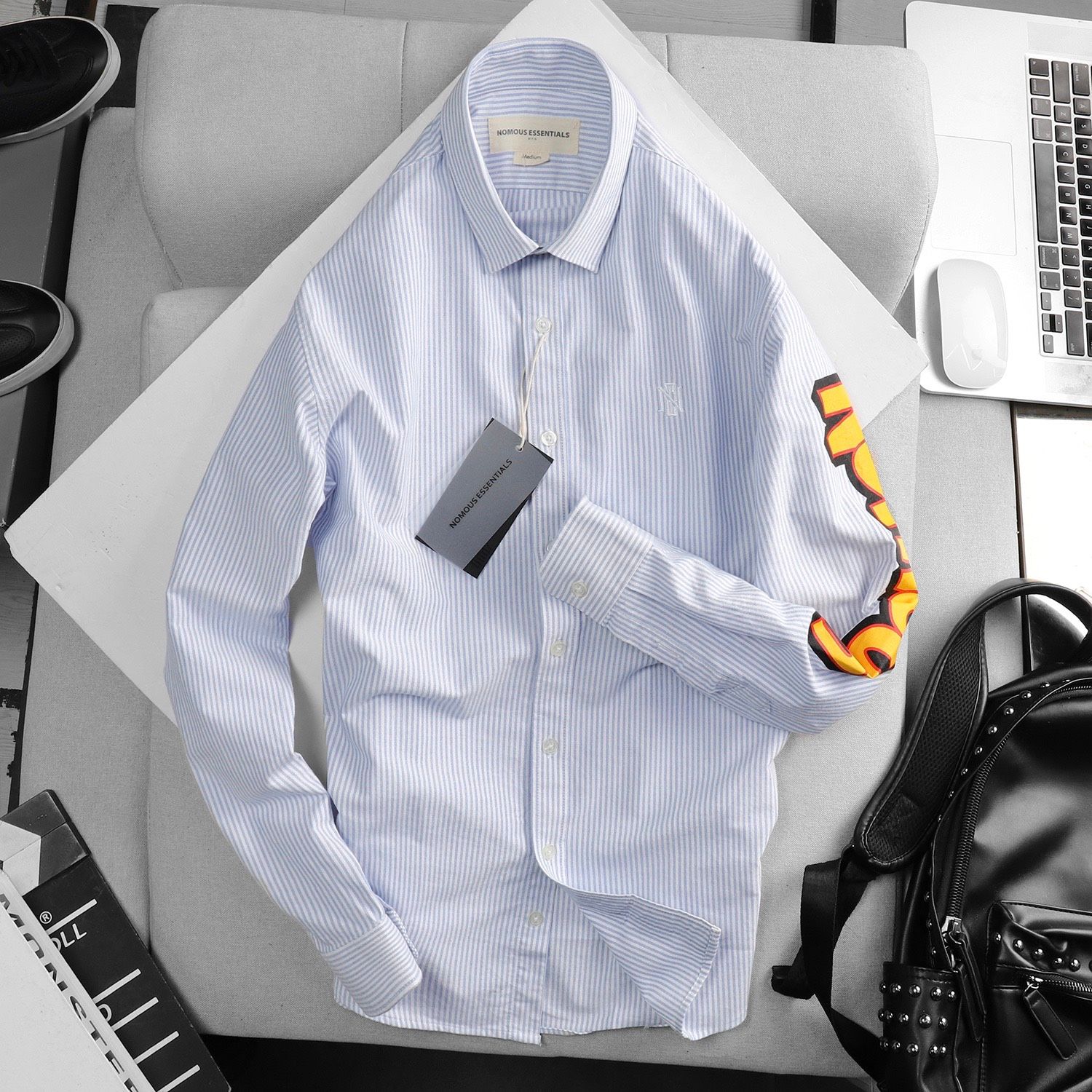 Áo sơmi sọc NOMOUS ESSENTIALS