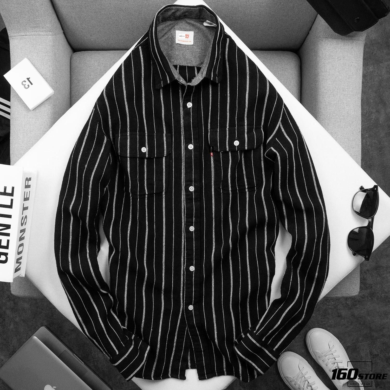 Áo sơmi L.VIS linen ss20