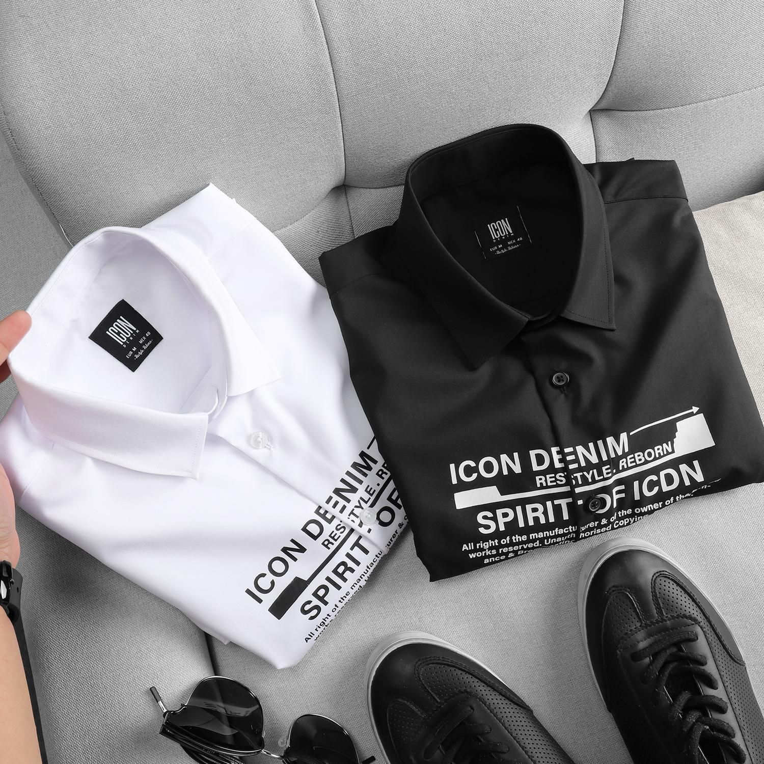 Áo sơmi ICON DENIM Spirit of ICDN