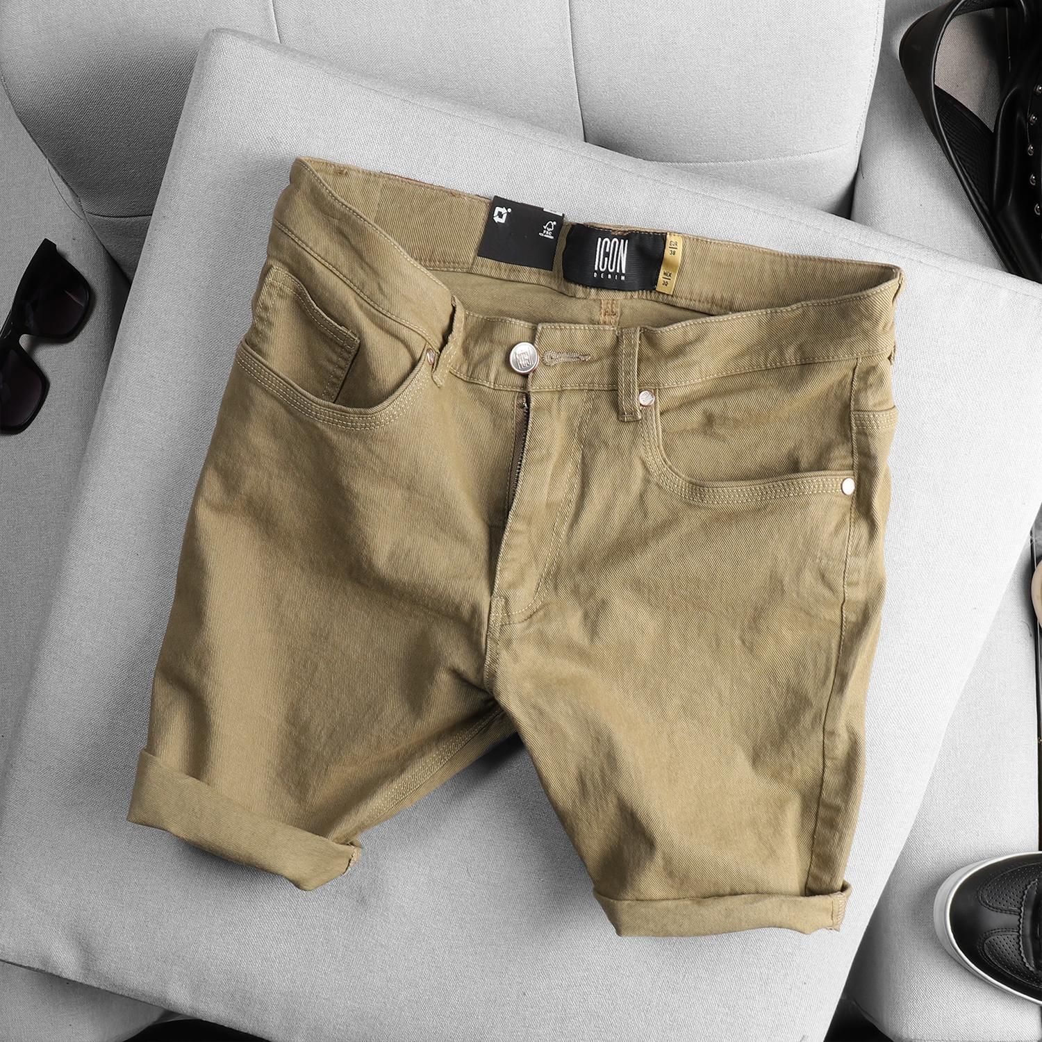 Quần short kaki ICON DENIM ss20
