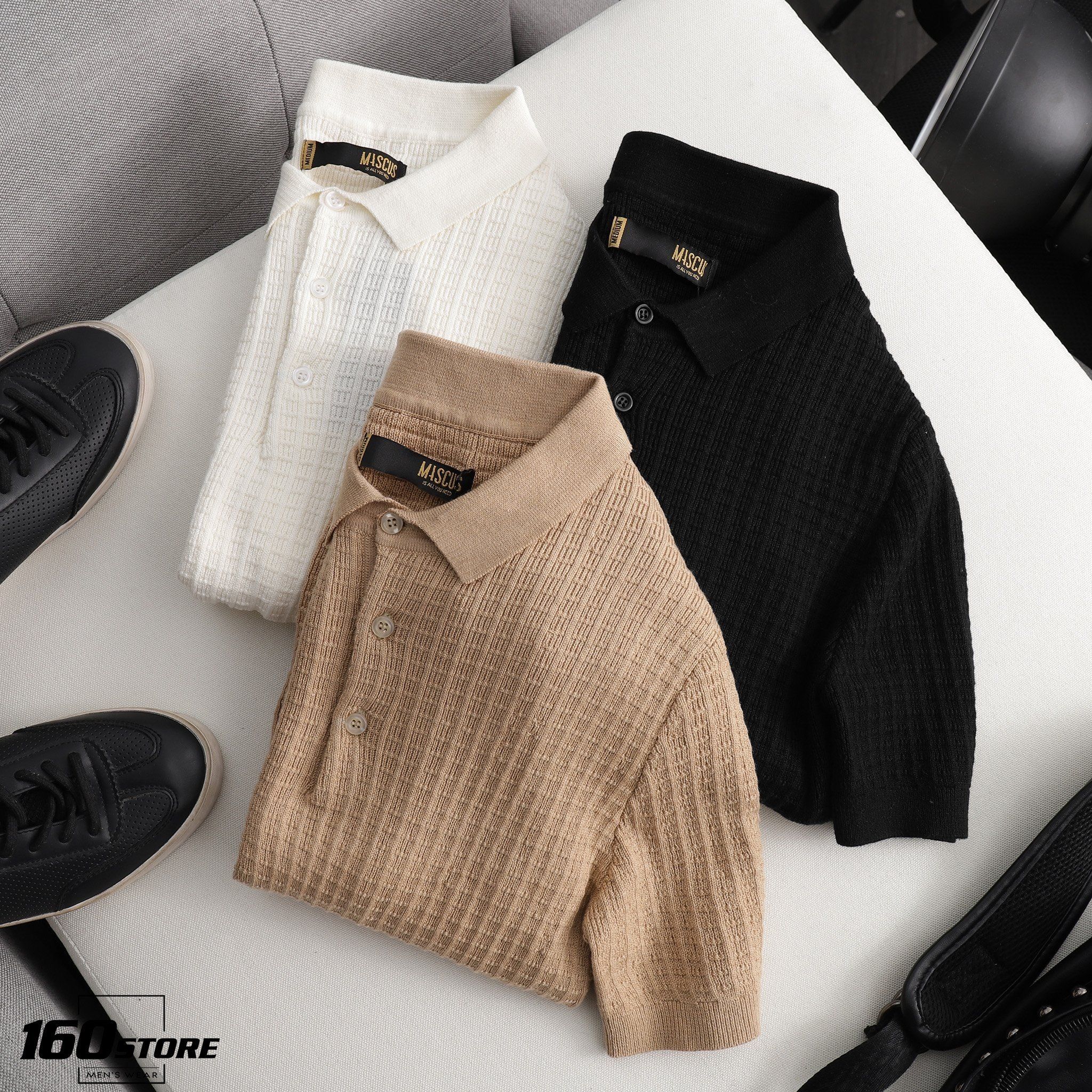 Áo Polo Len MASCUS Knit