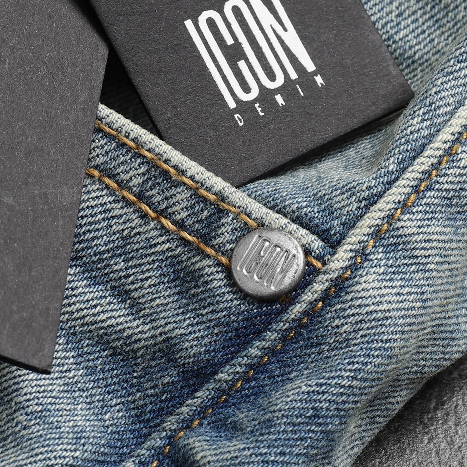 Quần jean ICON DENIM skinny dirty wash