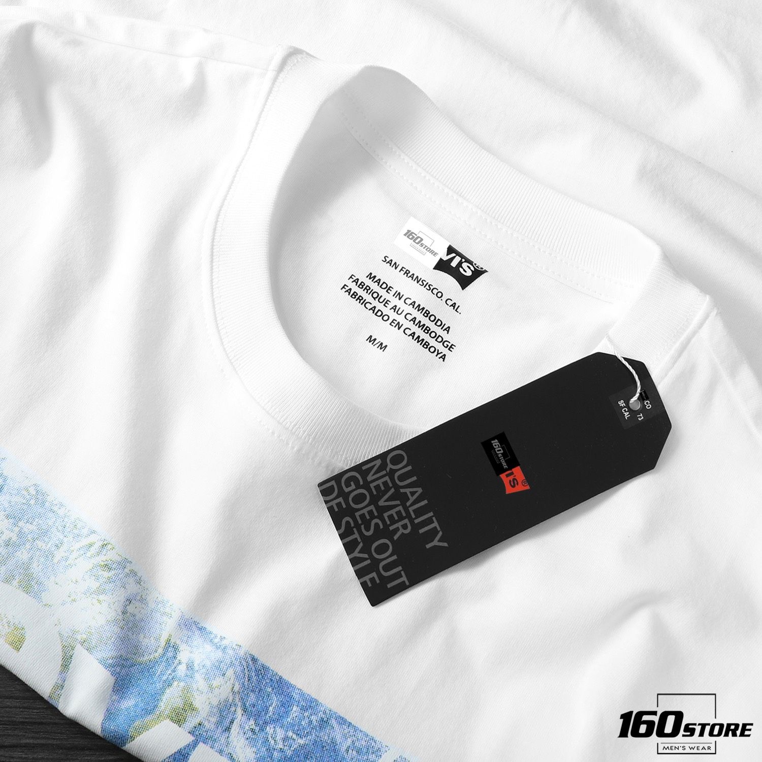 Áo thun LVIS logo printed