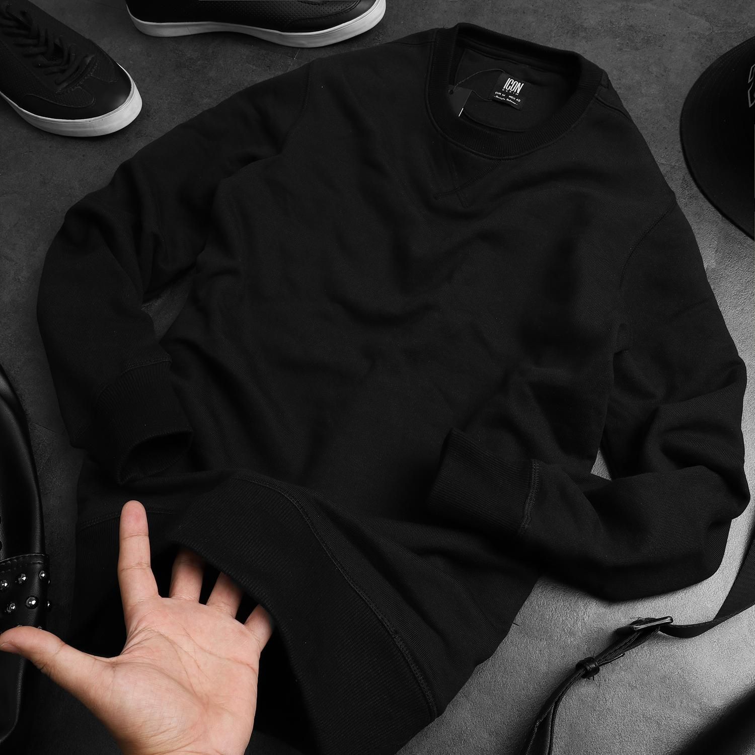Áo nỉ (sweatshirt) ICON DENIM basic ss19