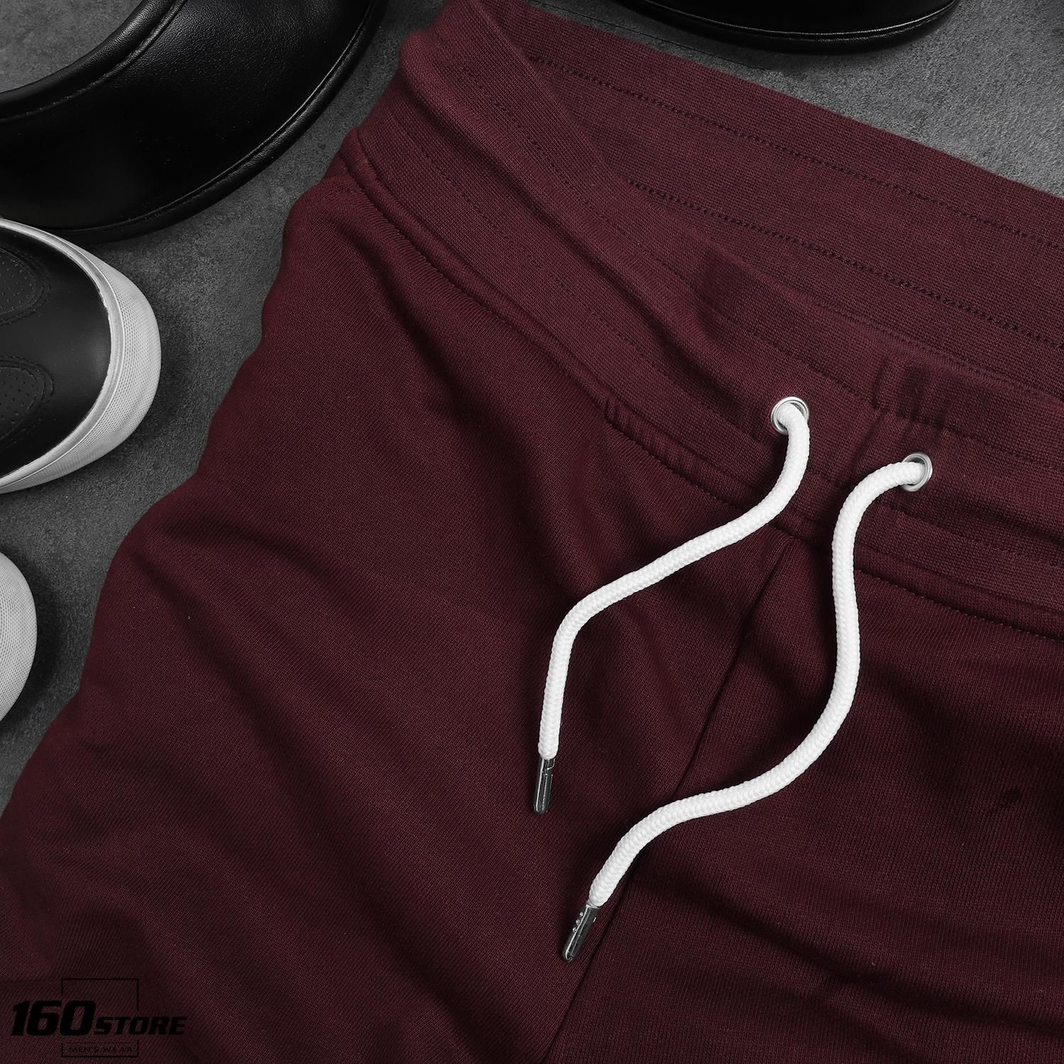 Quần short nỉ H.M red