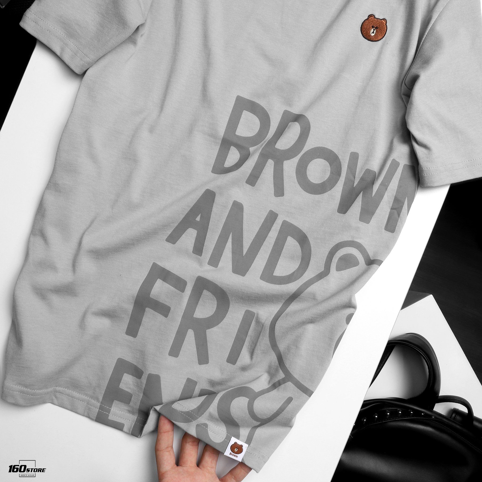 Áo thun BOUTON x BROWN