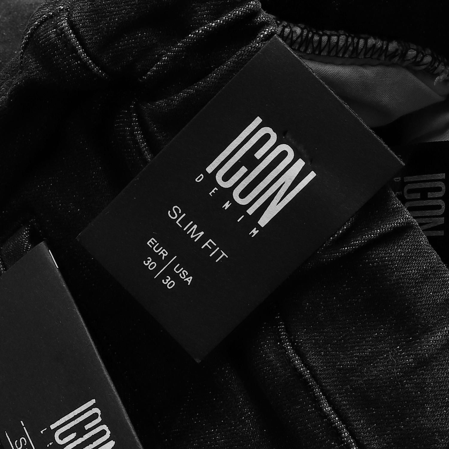 Quần jogger jean ICON DENIM dark blue