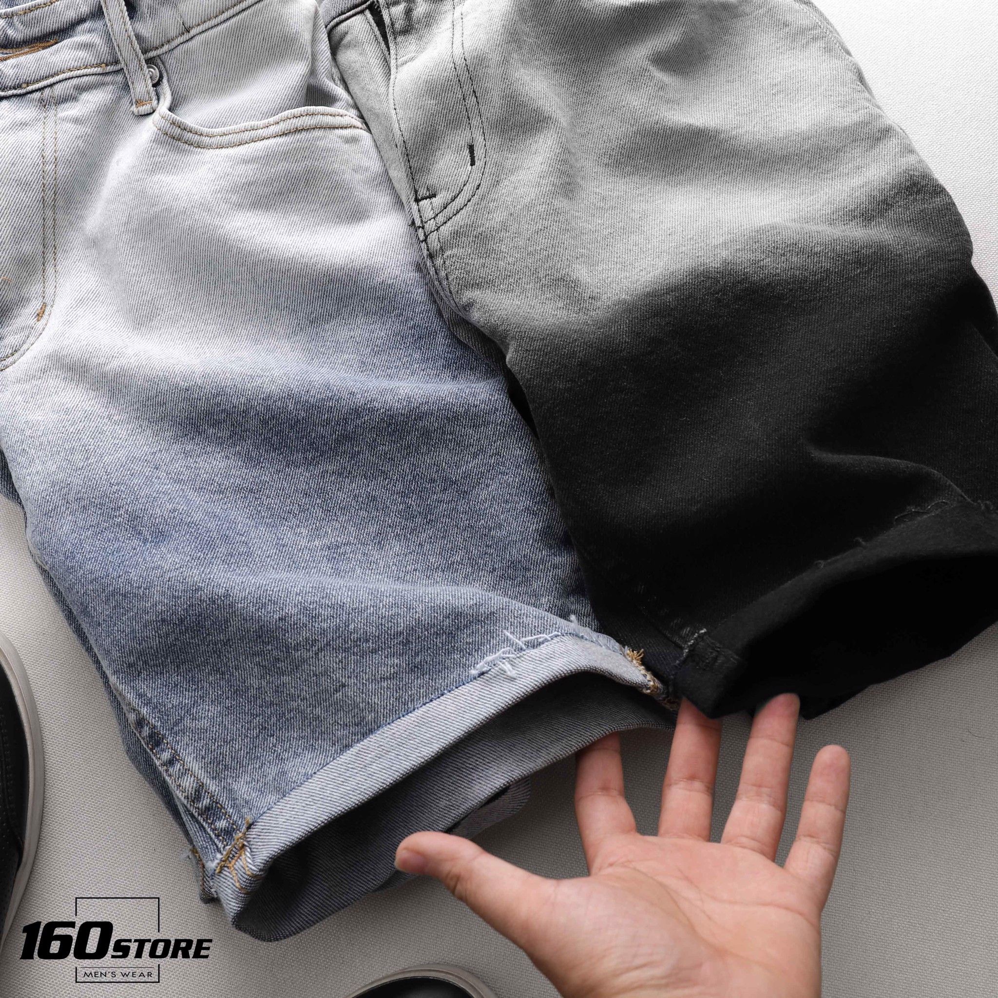 Quần Short Jeans NOMOUS ESSENTIALS Ombre