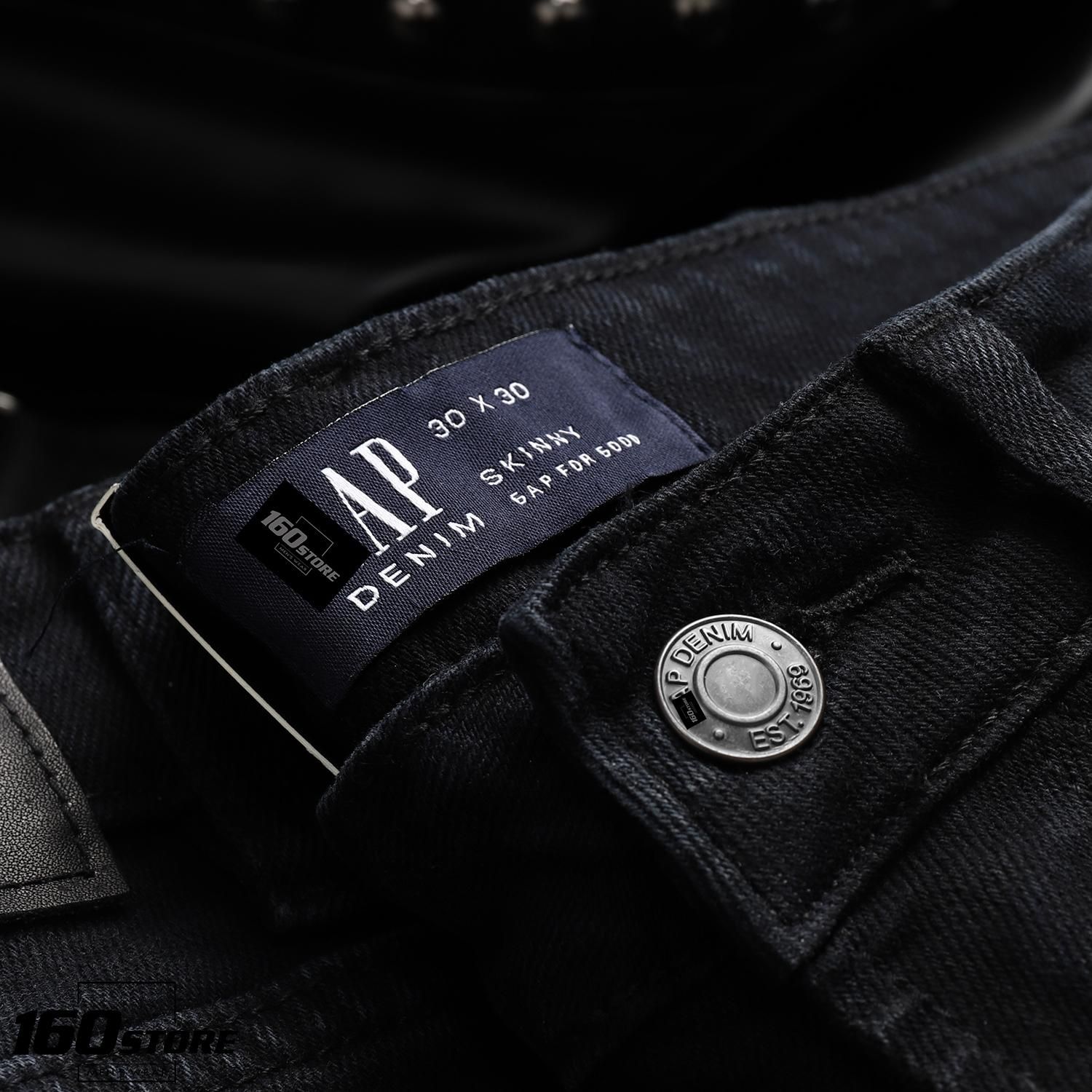 Quần jean G.A.P black skinny