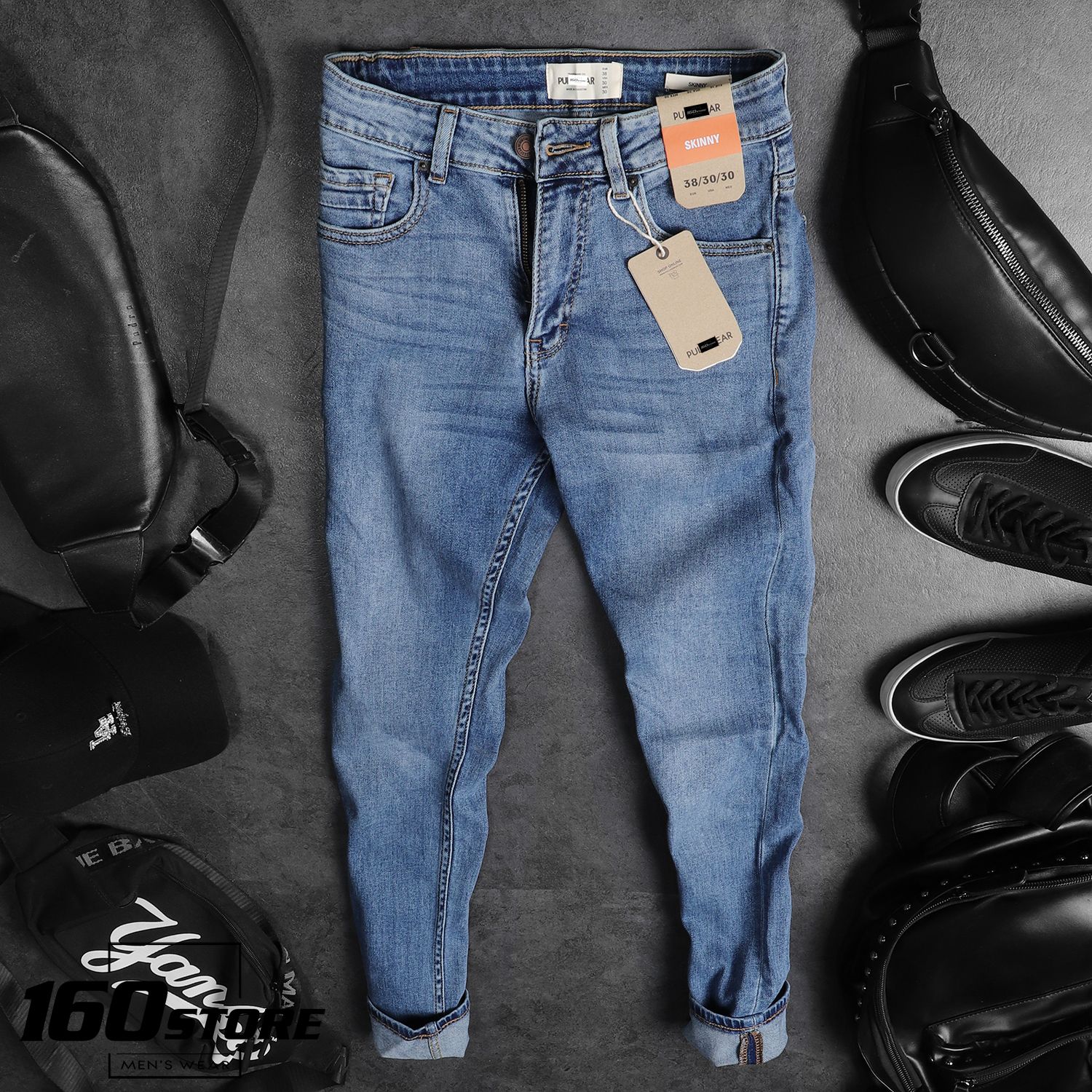 Quần jean P.B basic skinny