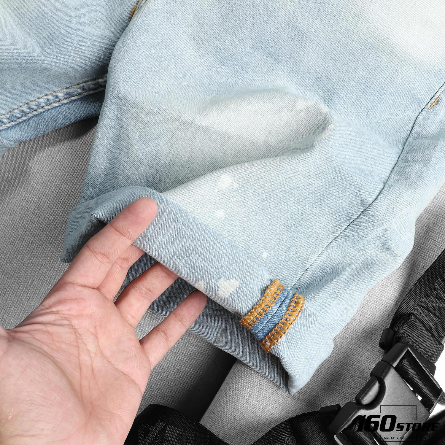 Quần short ZRA paint splatter