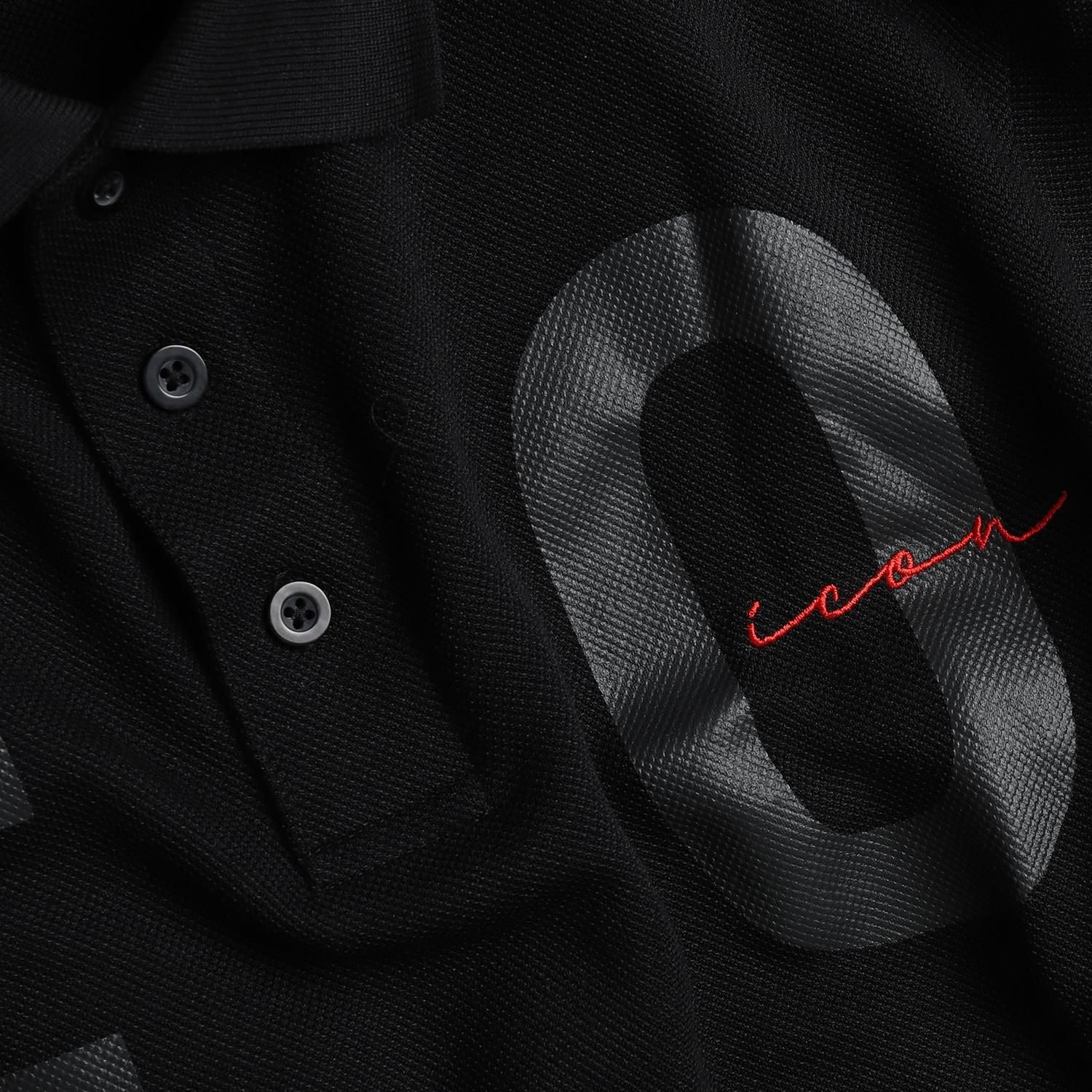 Áo polo ICON DENIM printed