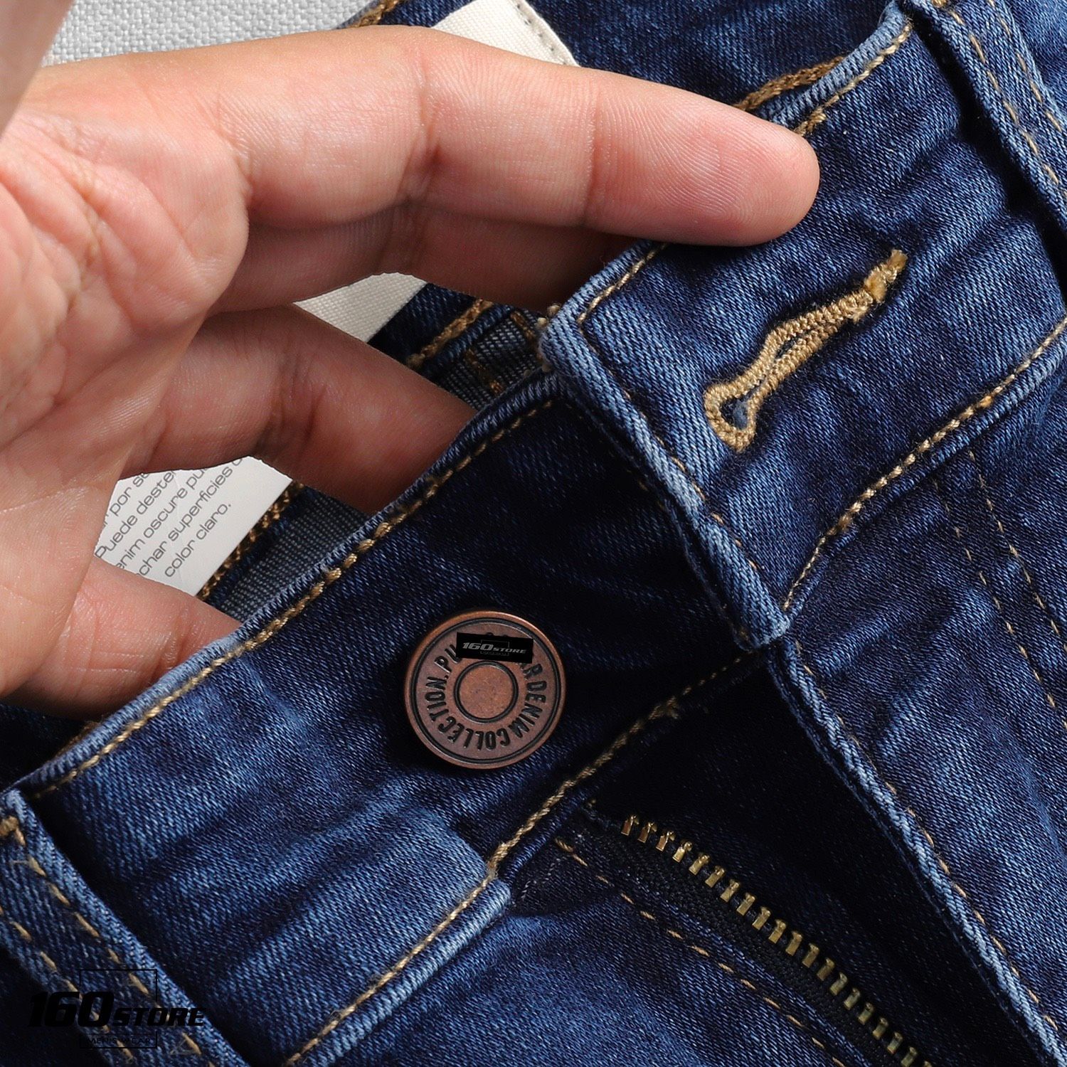 Quần Jean P.B Dark Blue Skinny