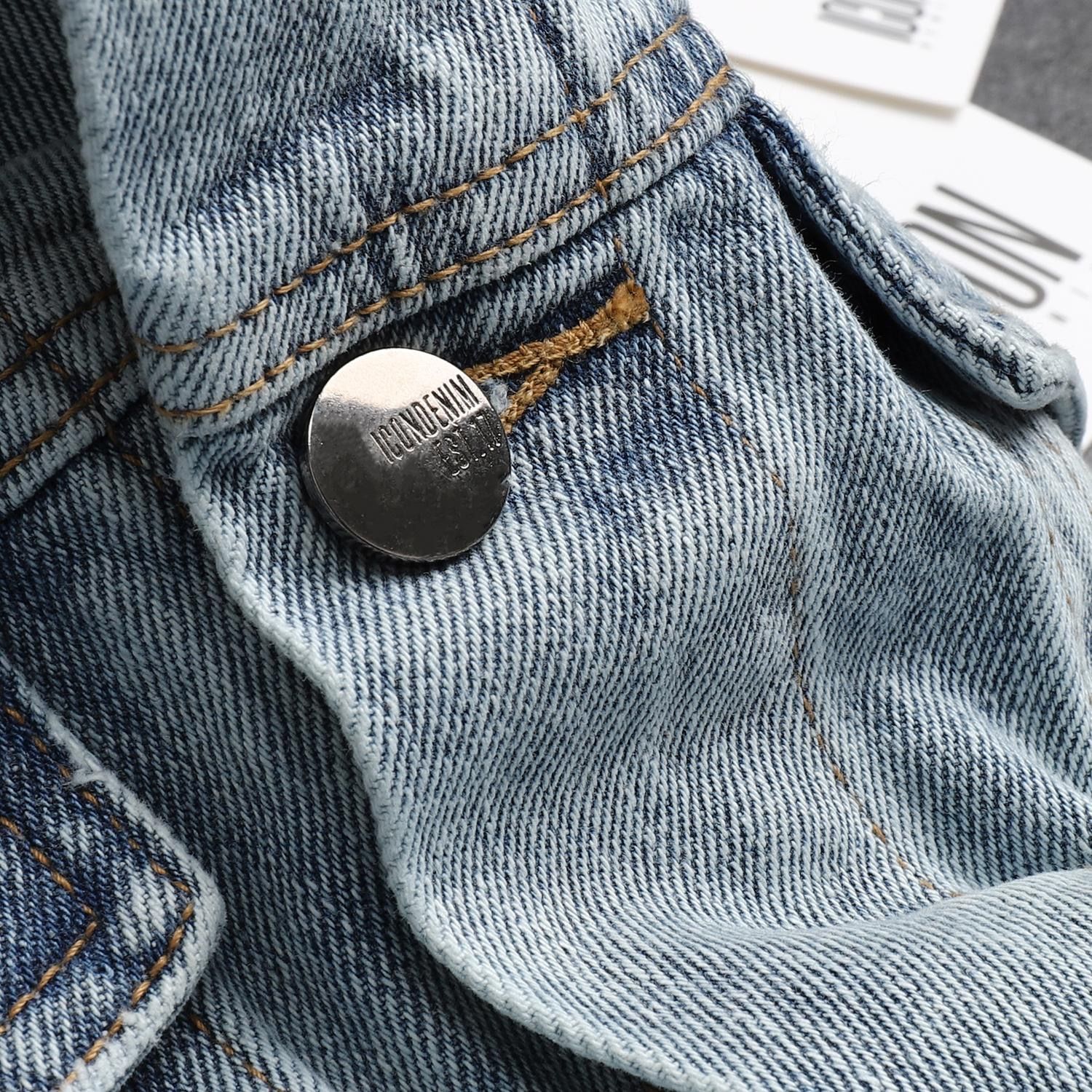 Áo khoác jean ICON DENIM Bleach washed