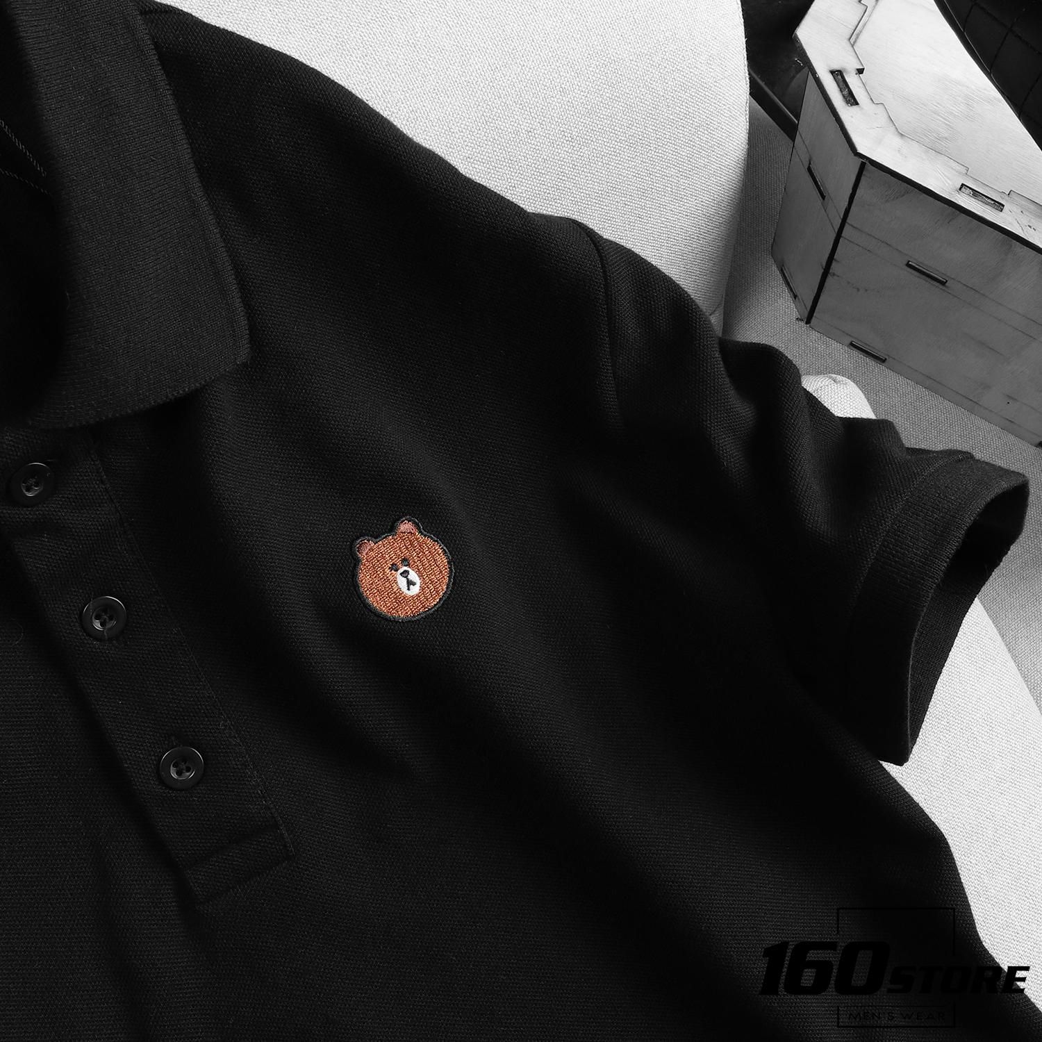 Áo polo P.B x Brown and Cony