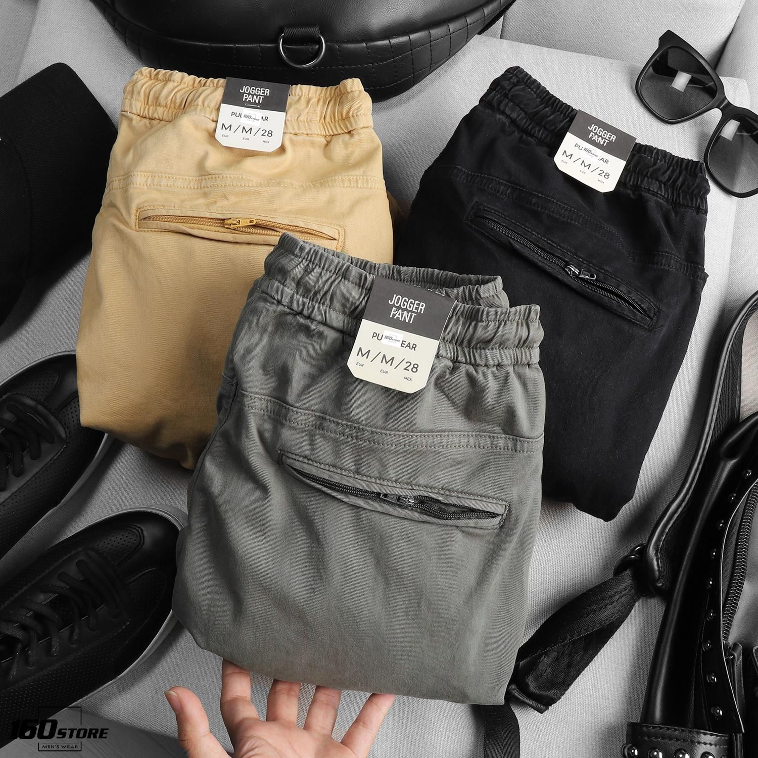 Quần jogger P.B túi hộp