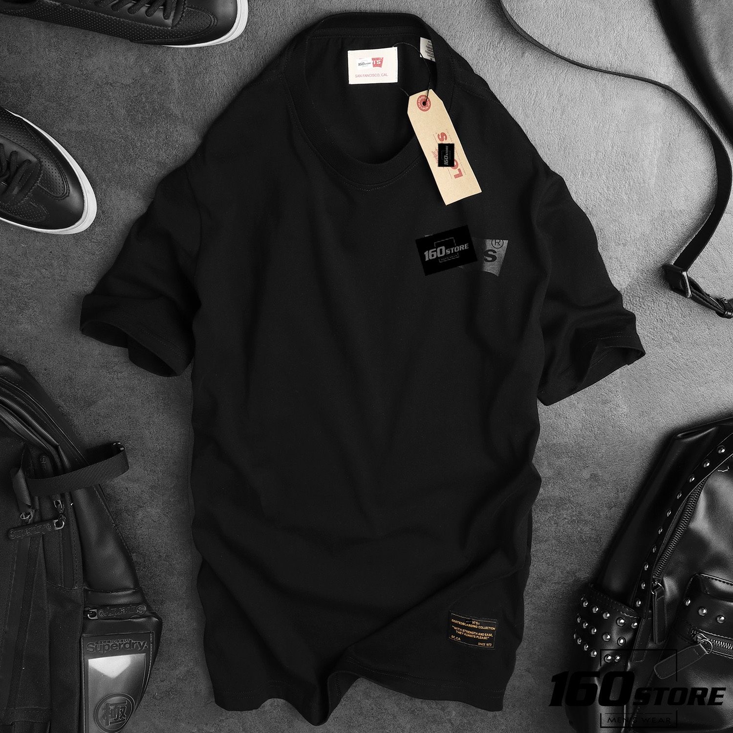 Áo thun LVIS logo ss19