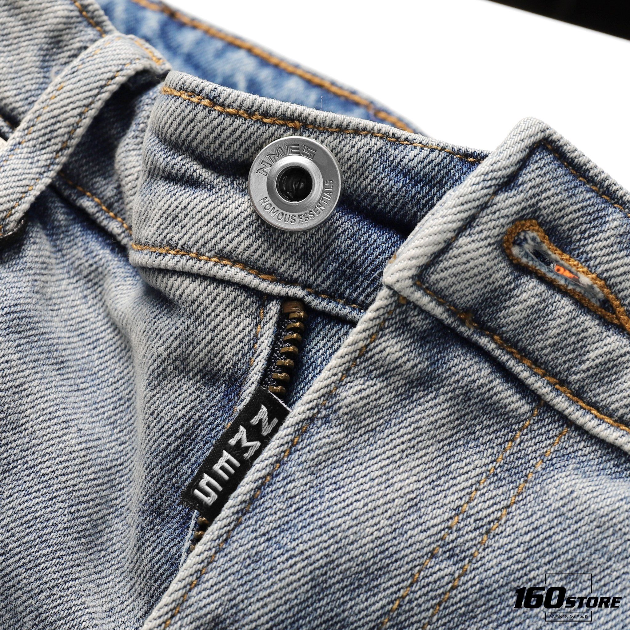 Quần short jeans NOMOUS ESENTIALS Ripped